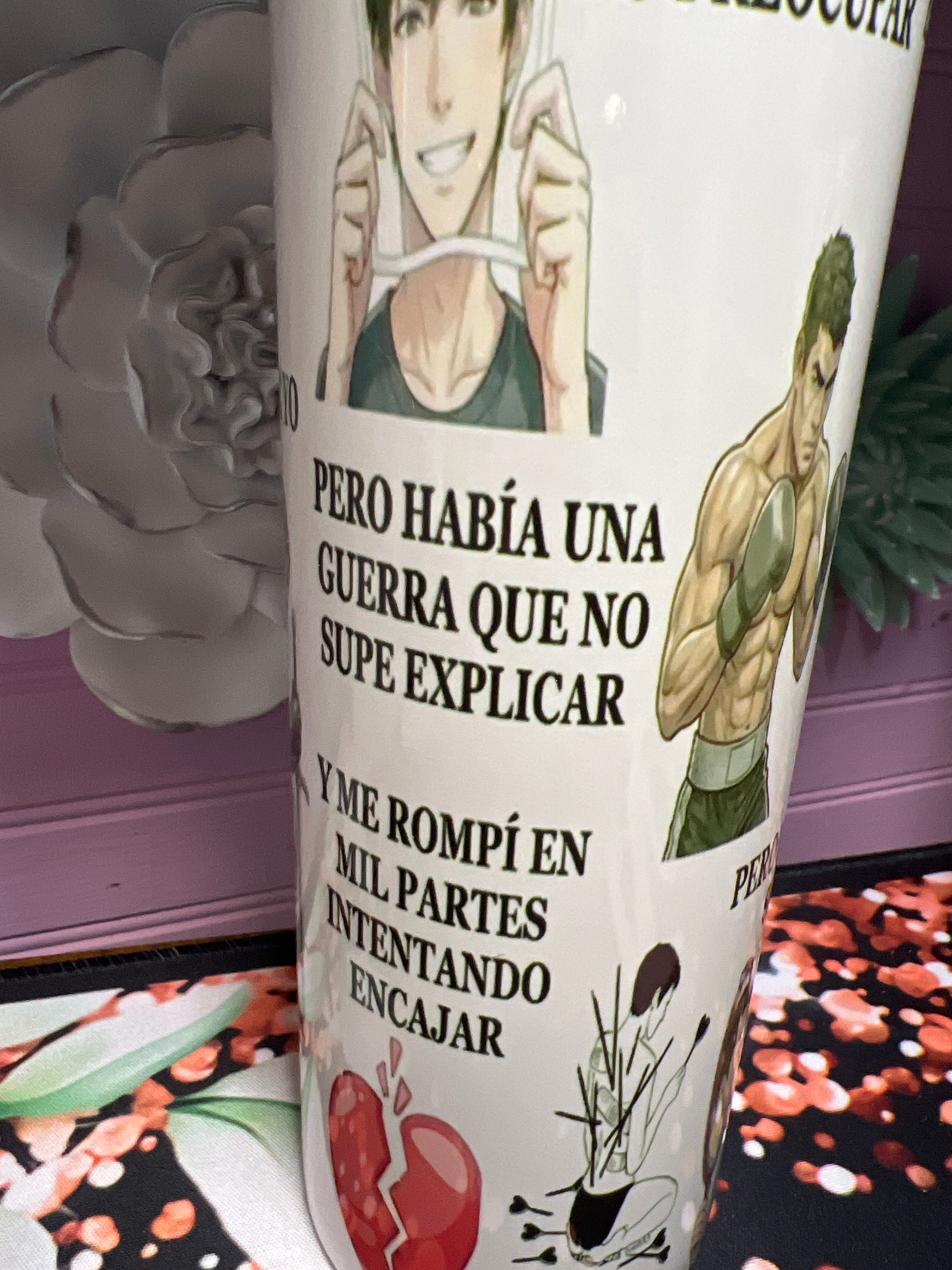 Nací para ser yo tumbler 20 oz