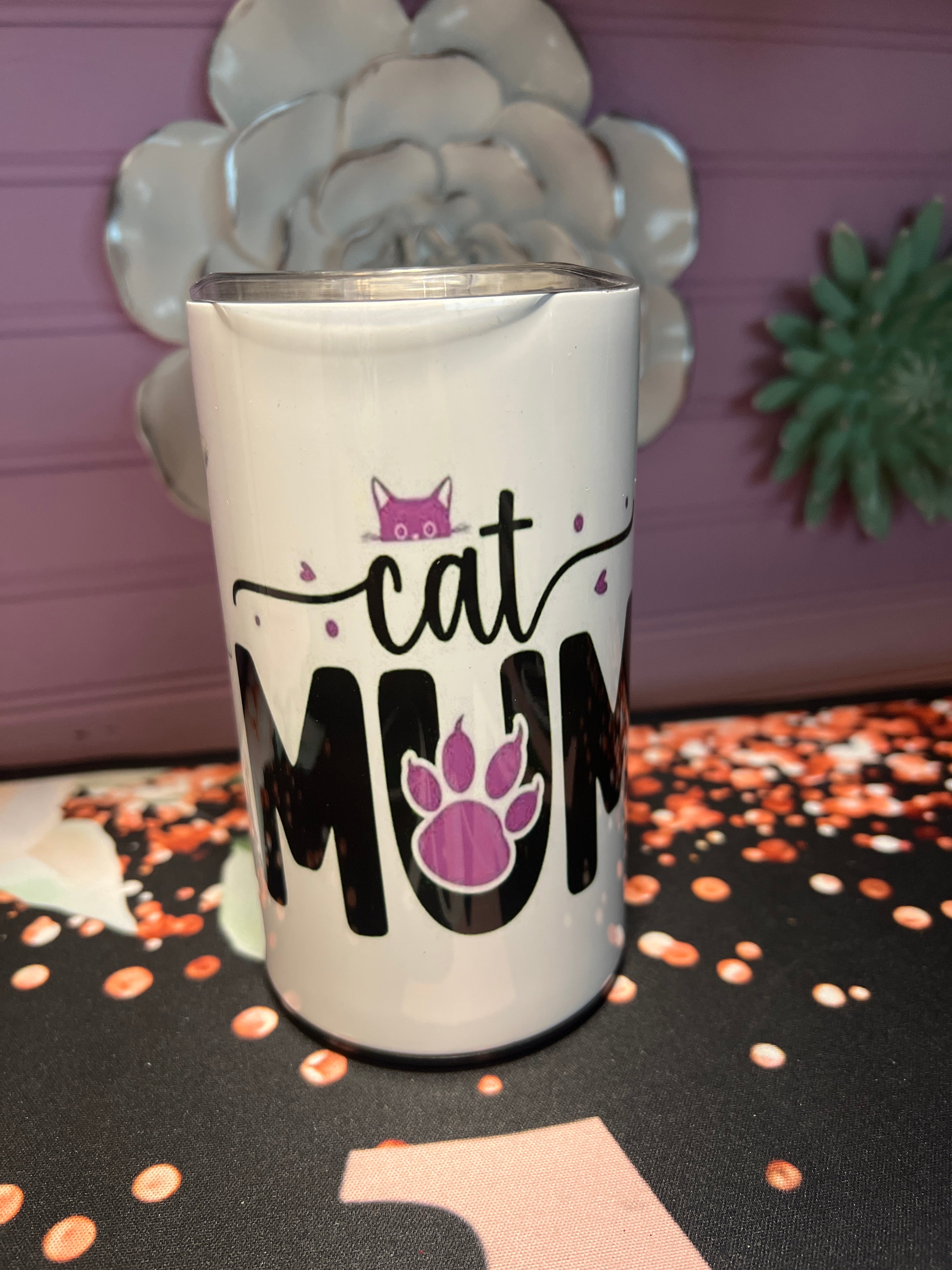 Cat Mom taza 14 oz