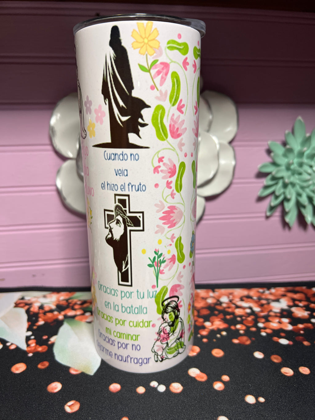 El deseo de Dios tumbler 20oz