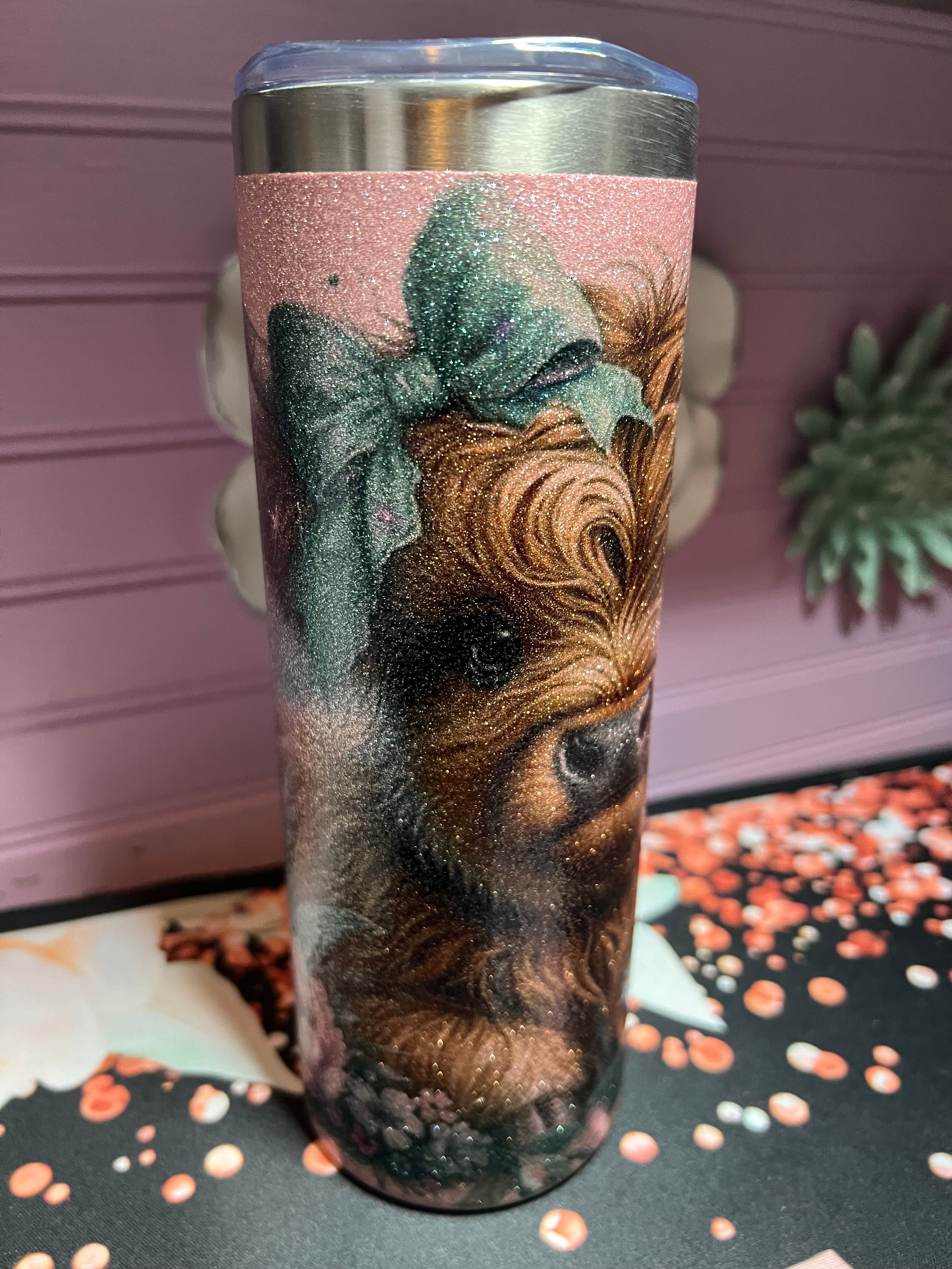 Tumbler 20oz cow