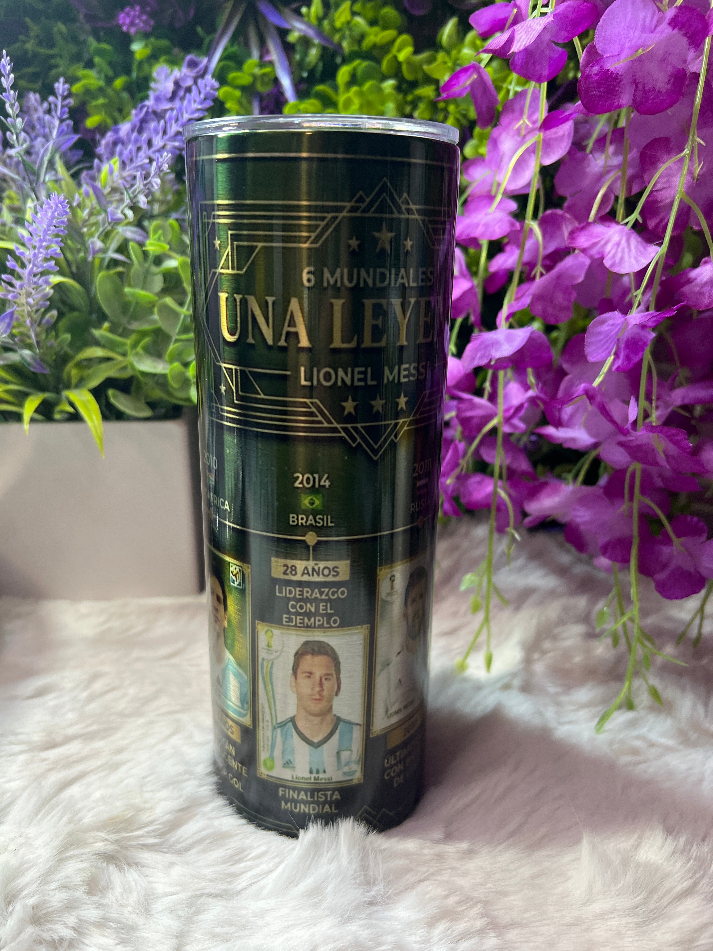 Messi tumbler acero inoxidable 20 oz