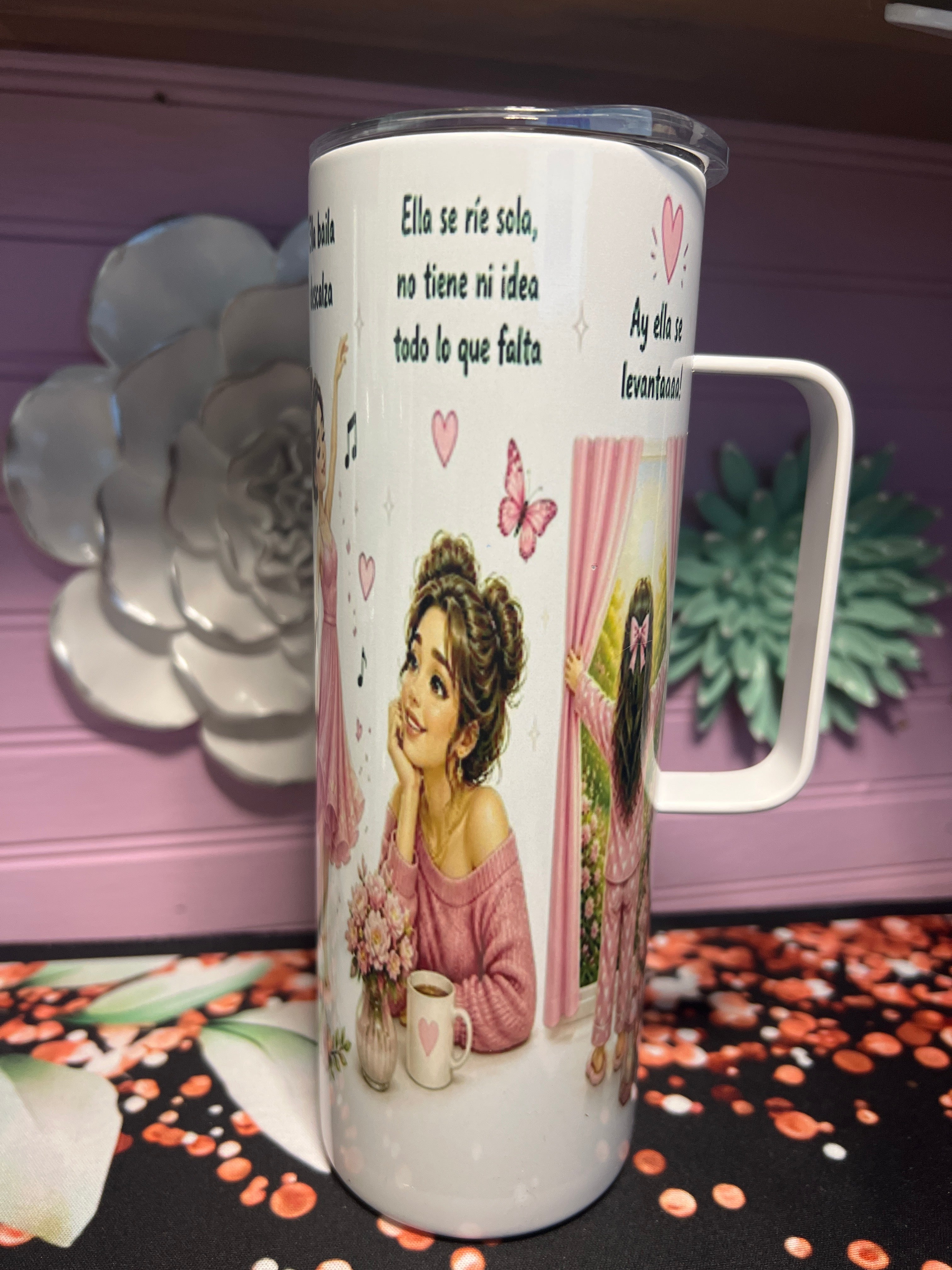 À la niña que fui tumbler 20 oz