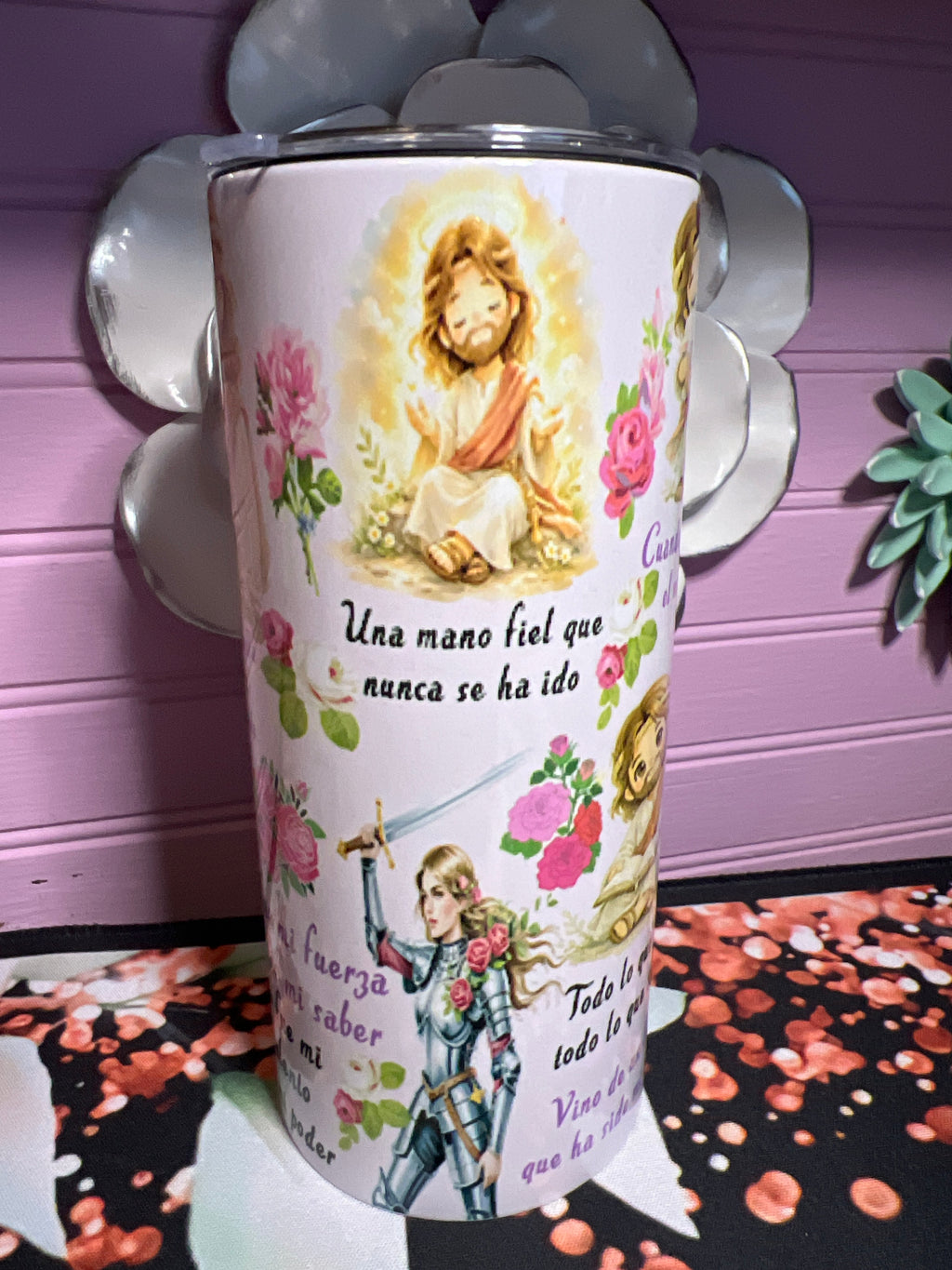 El deseo de Dios tumbler 15 oz.