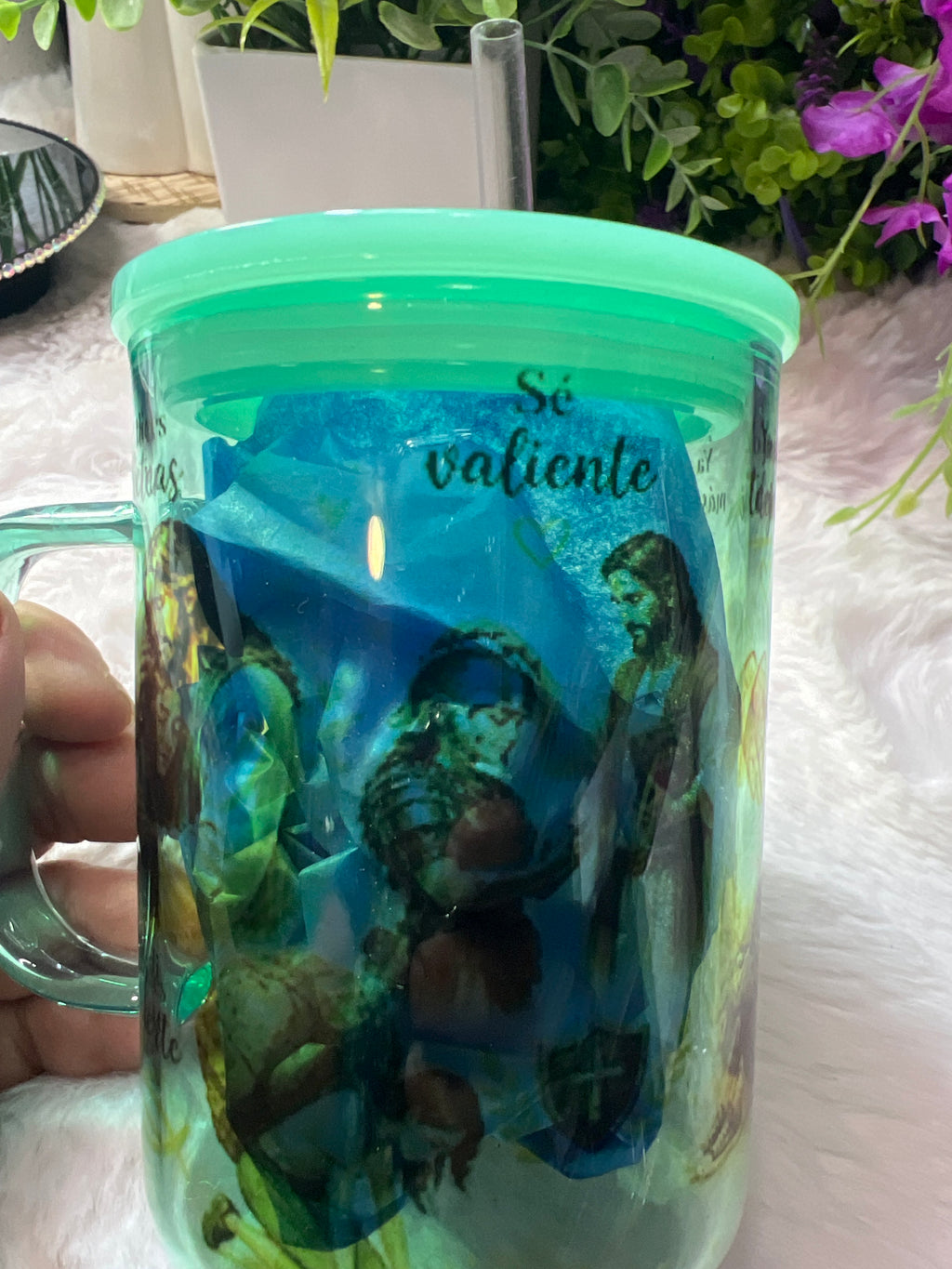 Se Fuerte glass cup 17 oz