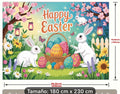 Happy Easter 82.6x59.06inch