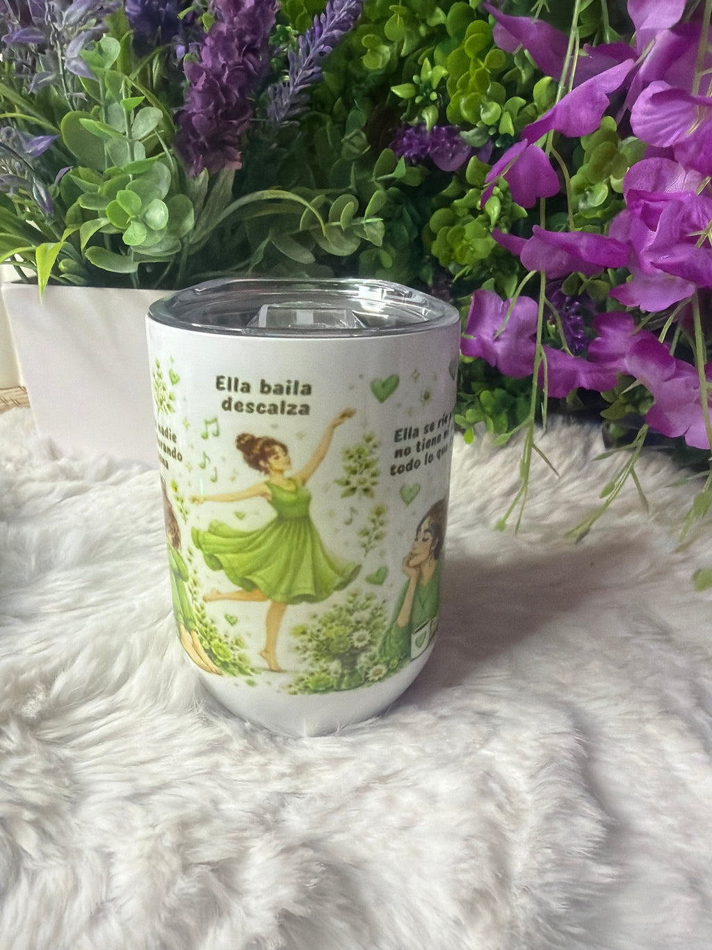 À la niña que fui cup 12 oz