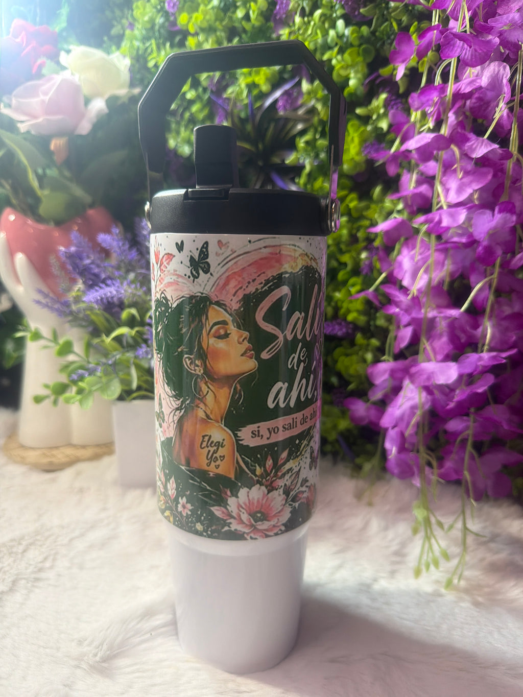 Salí de ahí tumbler 30 oz