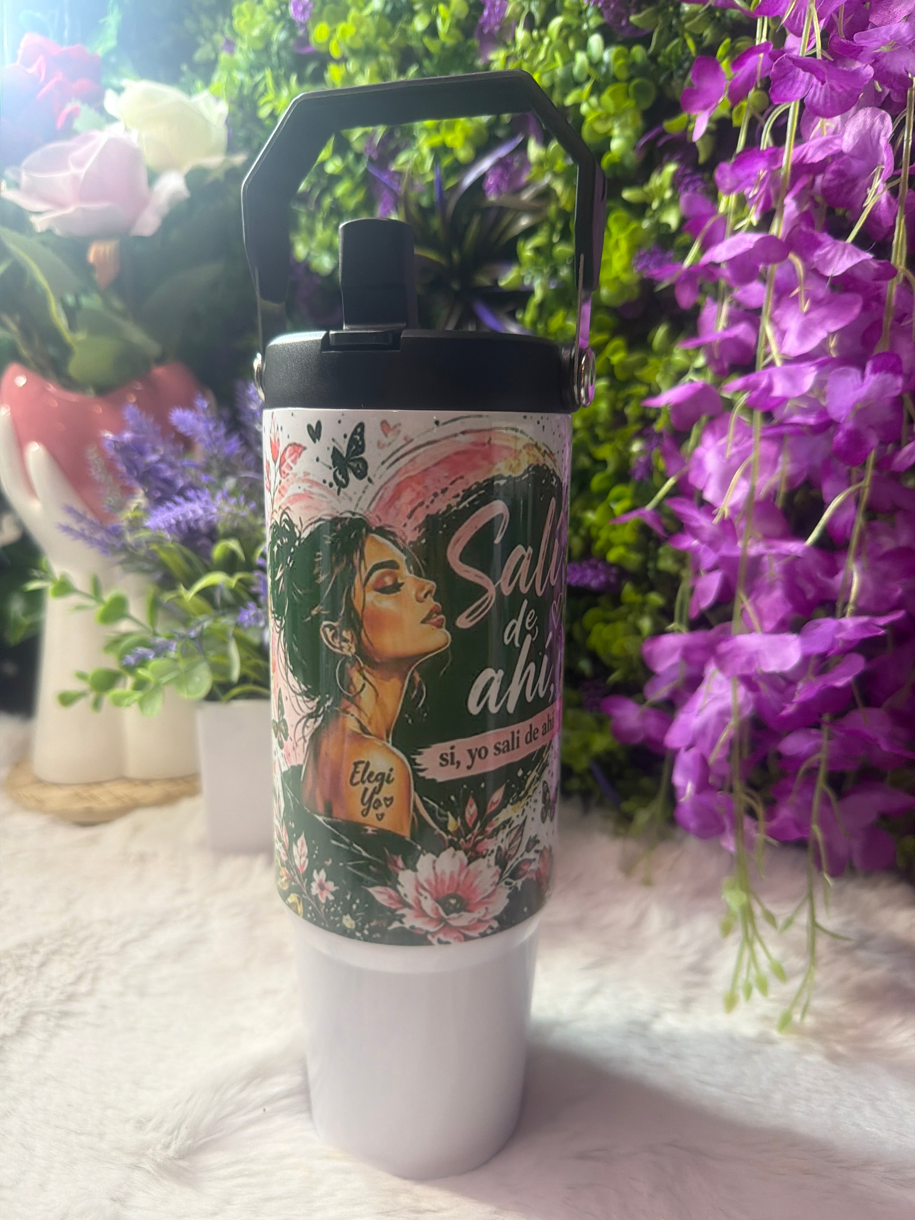 Salí de ahí tumbler 30 oz