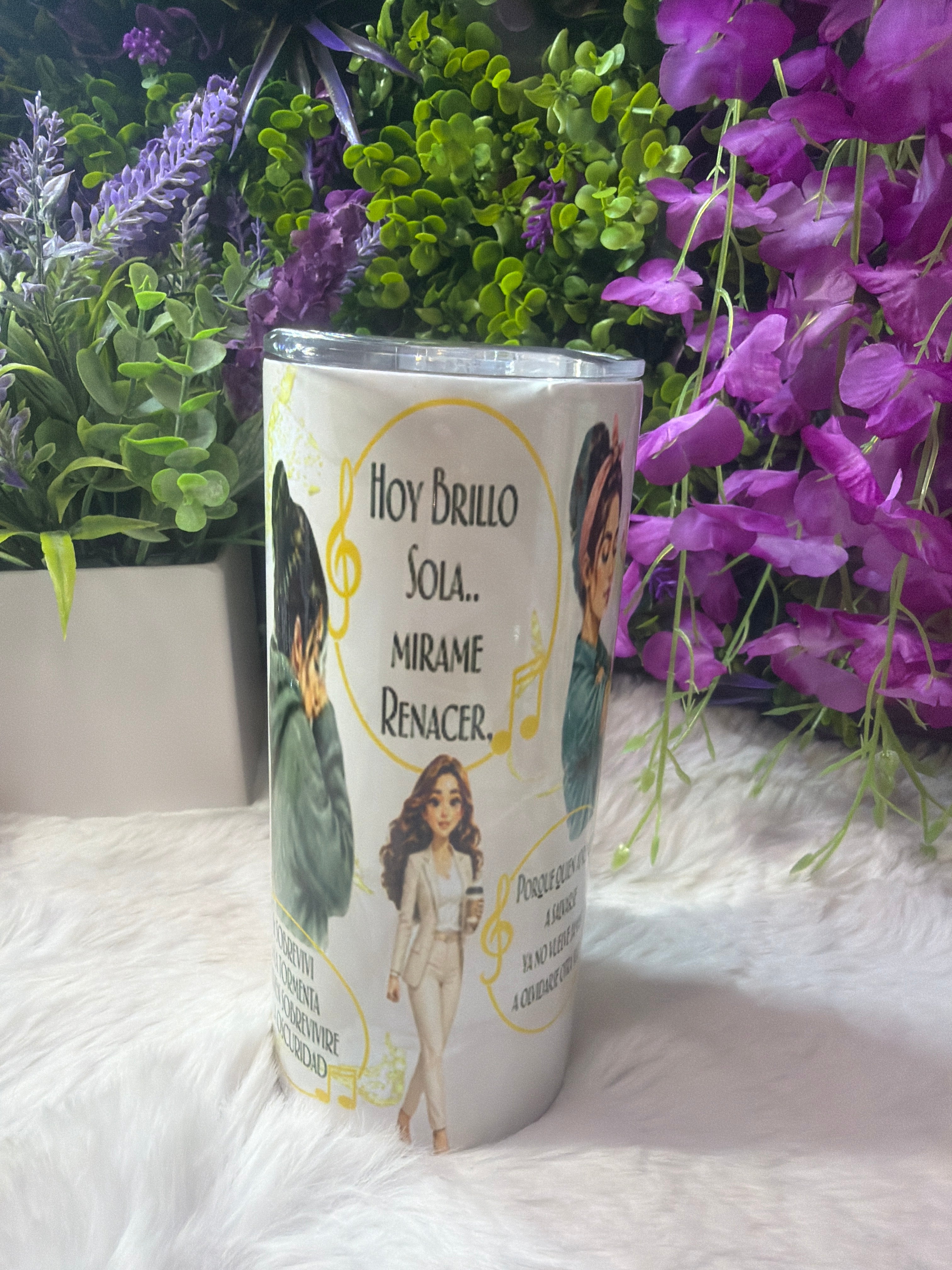 Hoy brilló sola tumbler 15 oz