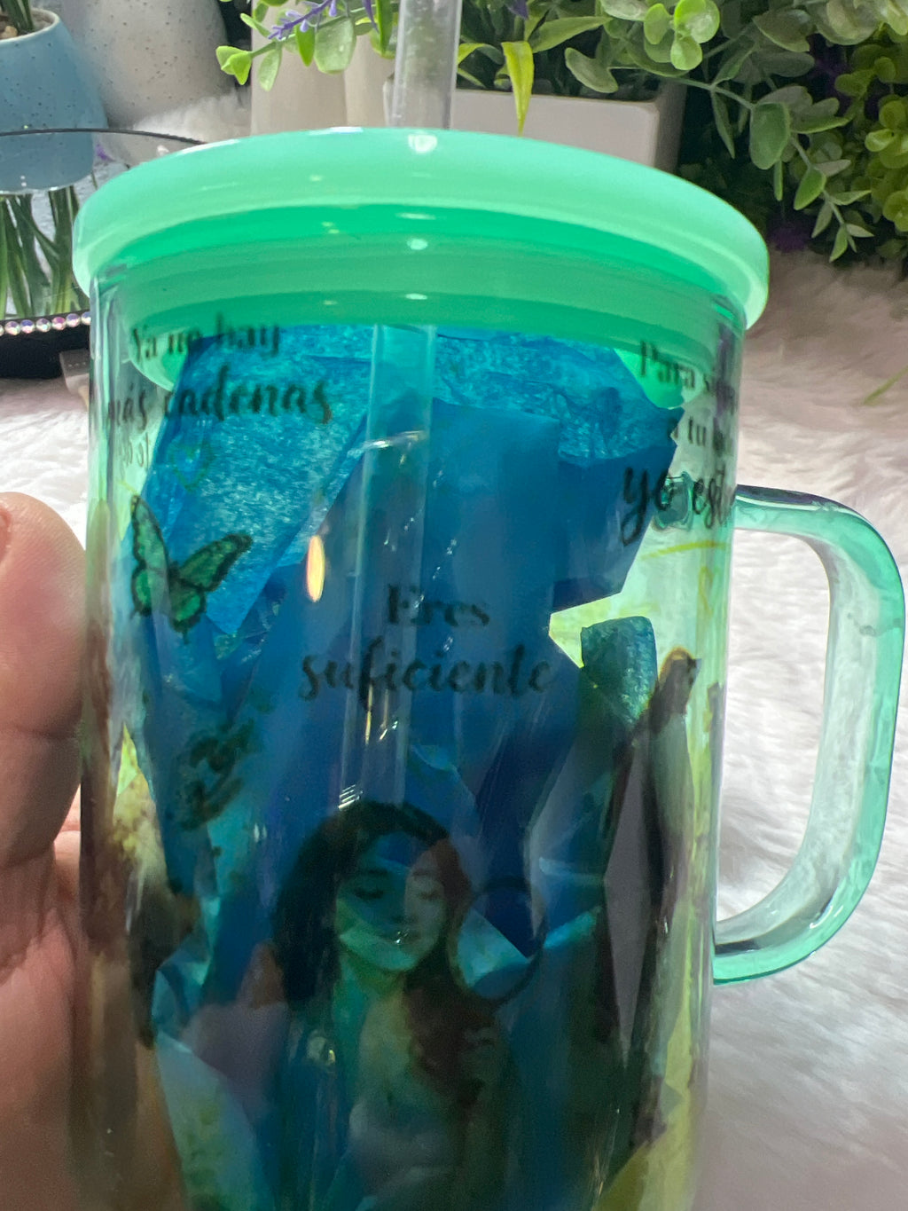 Se Fuerte glass cup 17 oz
