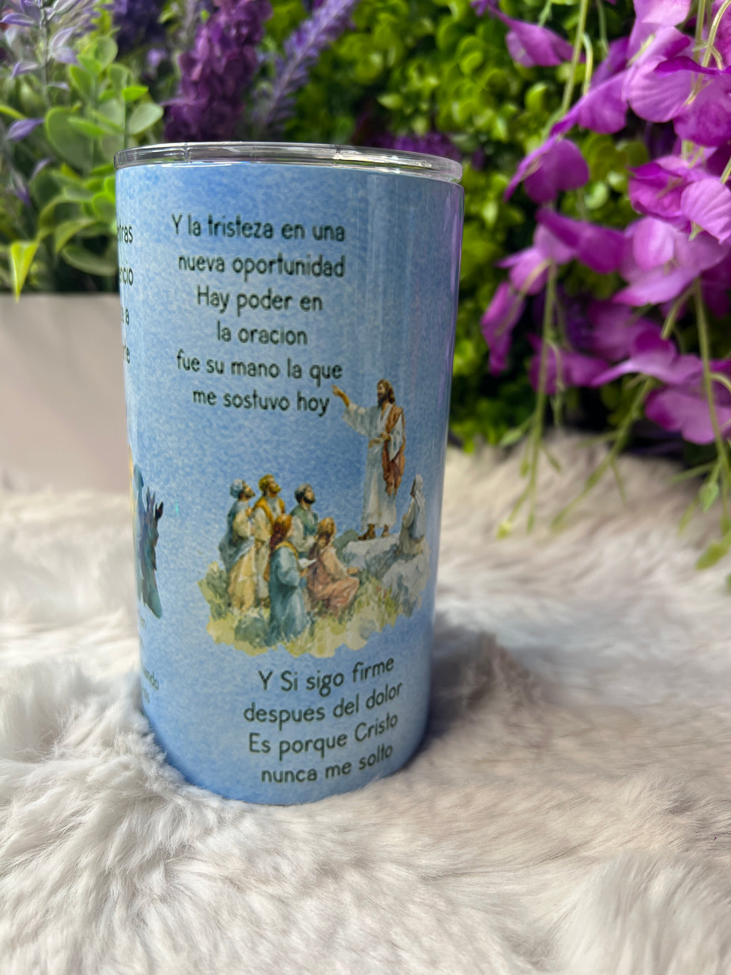 Hay poder en la oración tumbler 12 oz