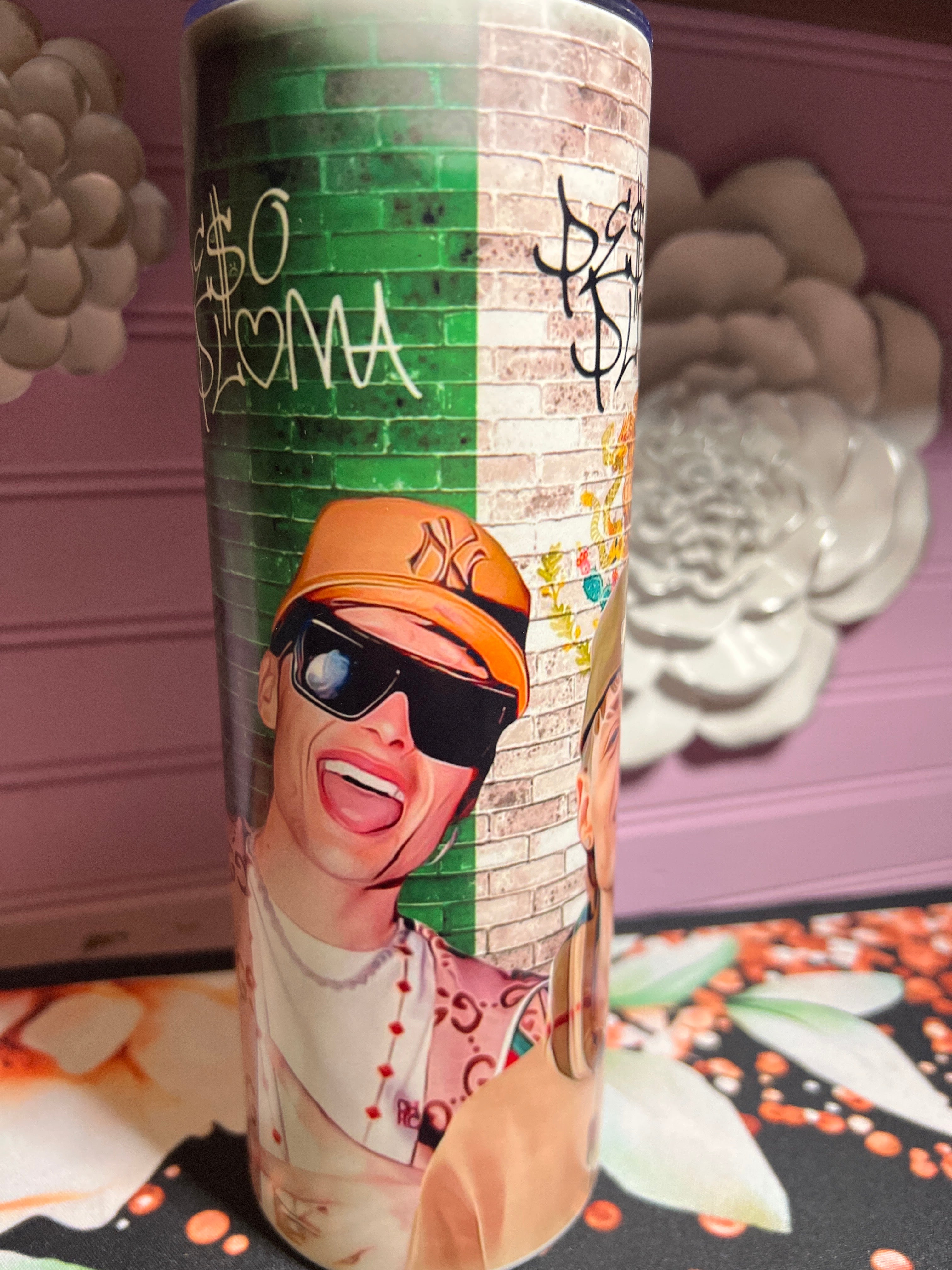 México Peso Pluma tumbler 20oz