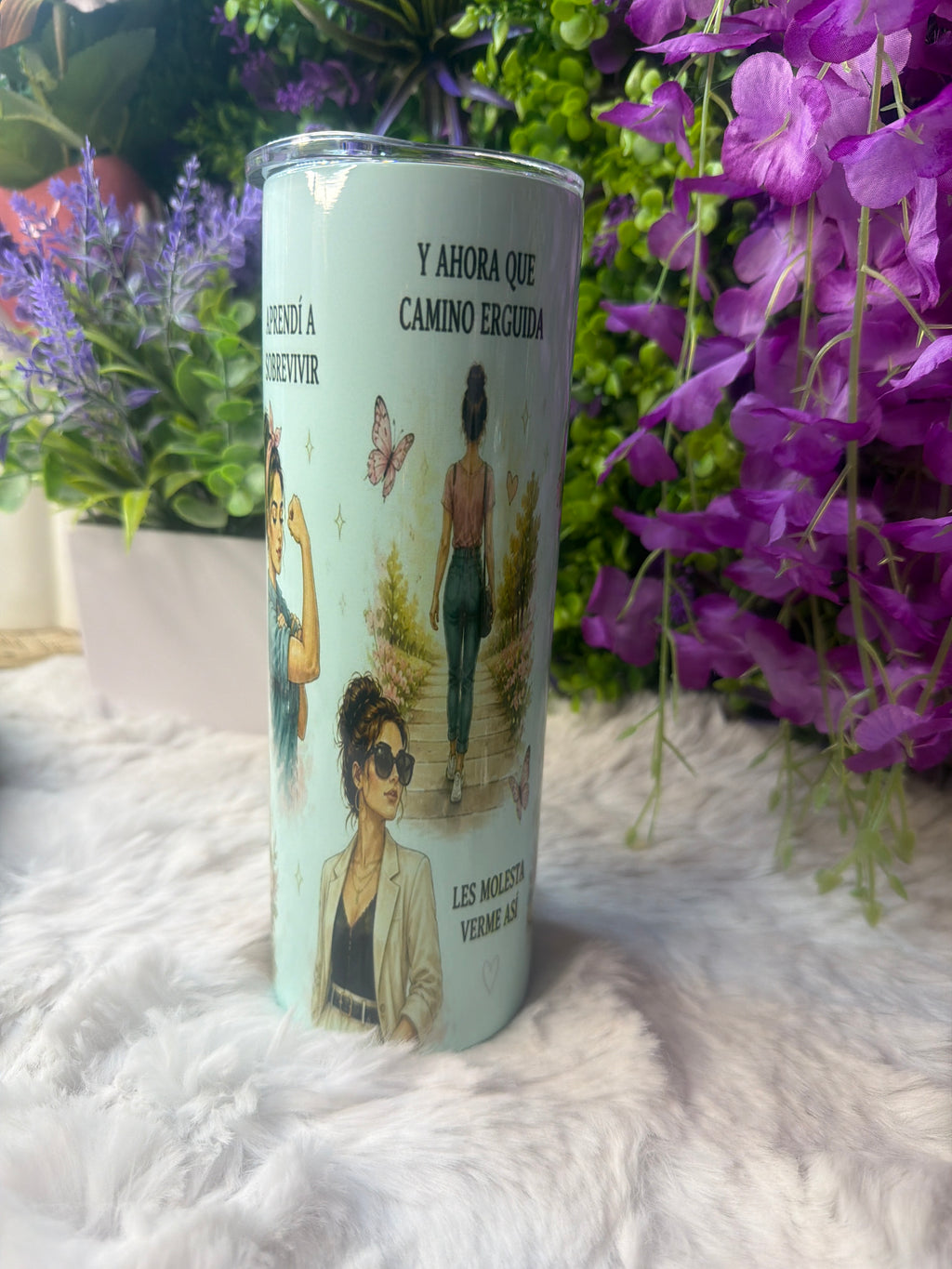 Que hablen de mí tumbler 20 oz
