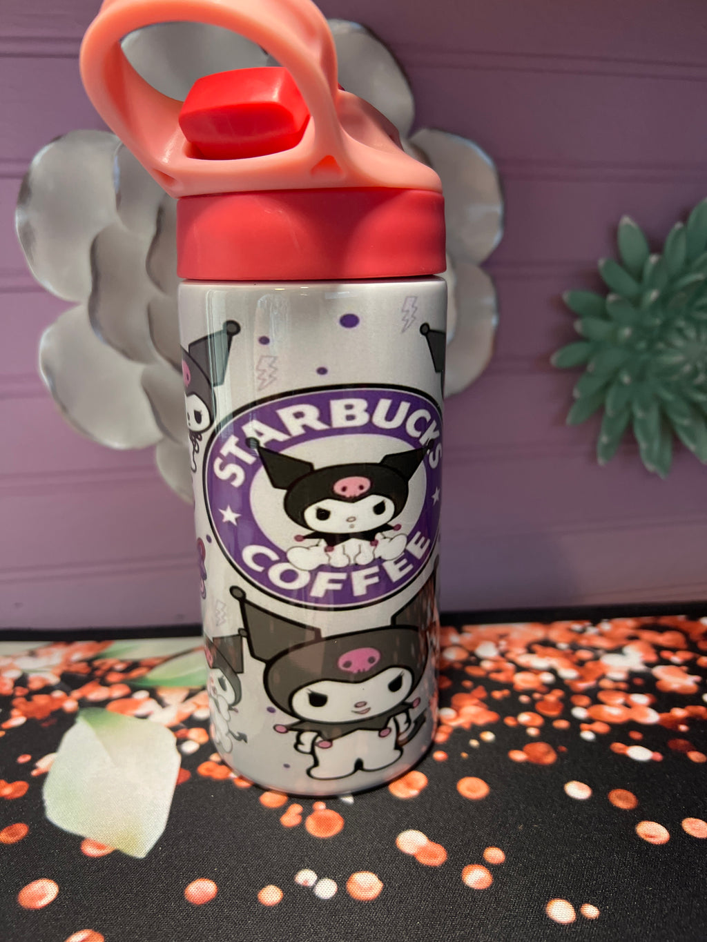 Kuromi tumbler 12 oz