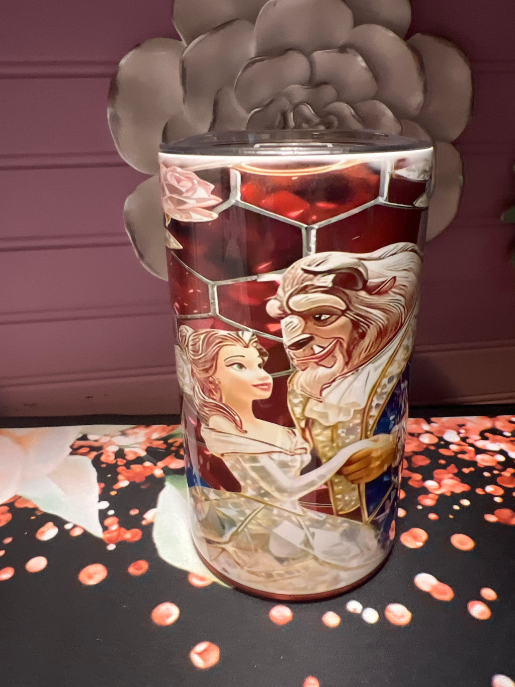 Bella y bestia taza 14 oz