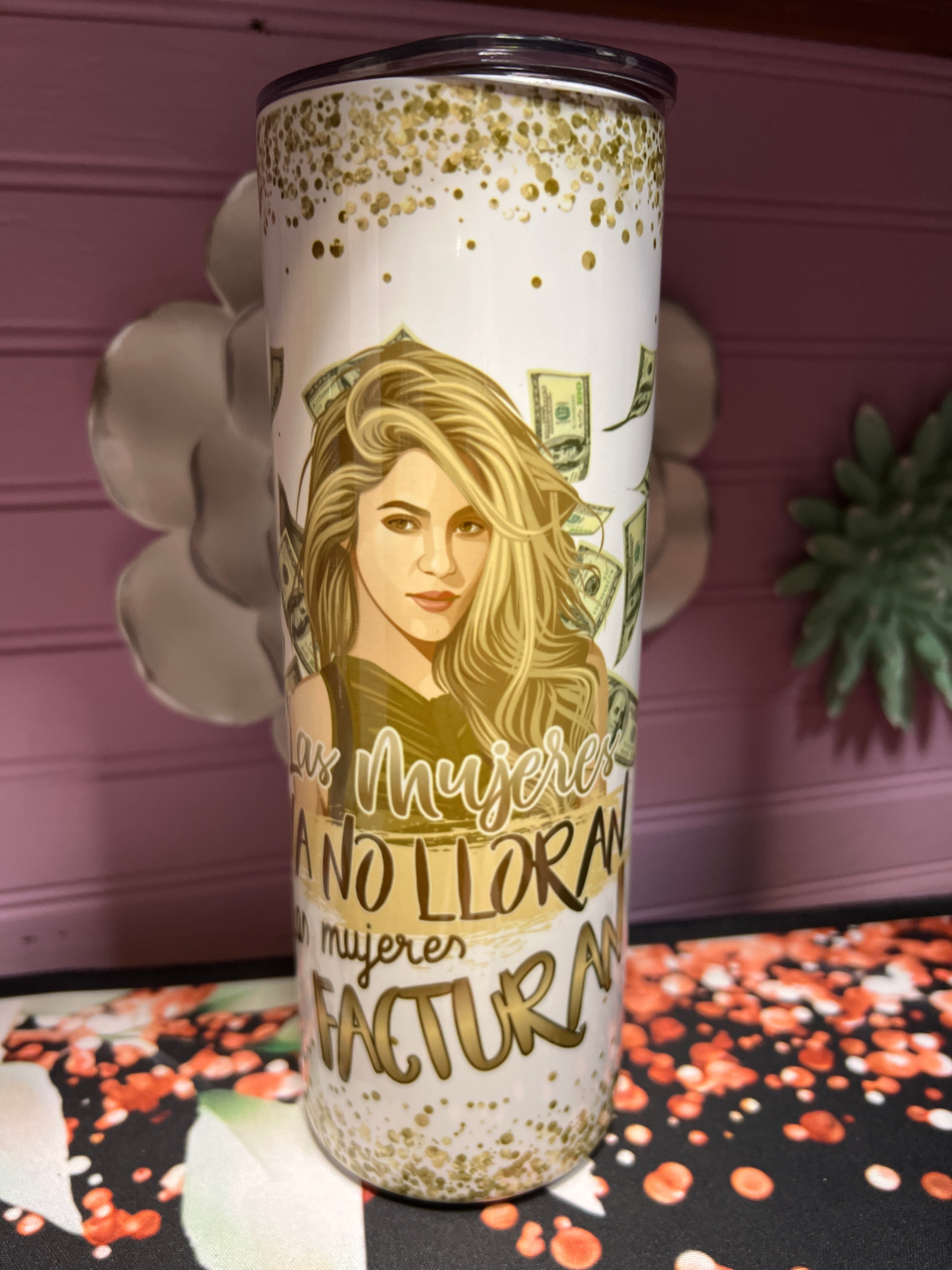 Las mujeres ya no lloran las mujeres facturan tumbler 20 oz