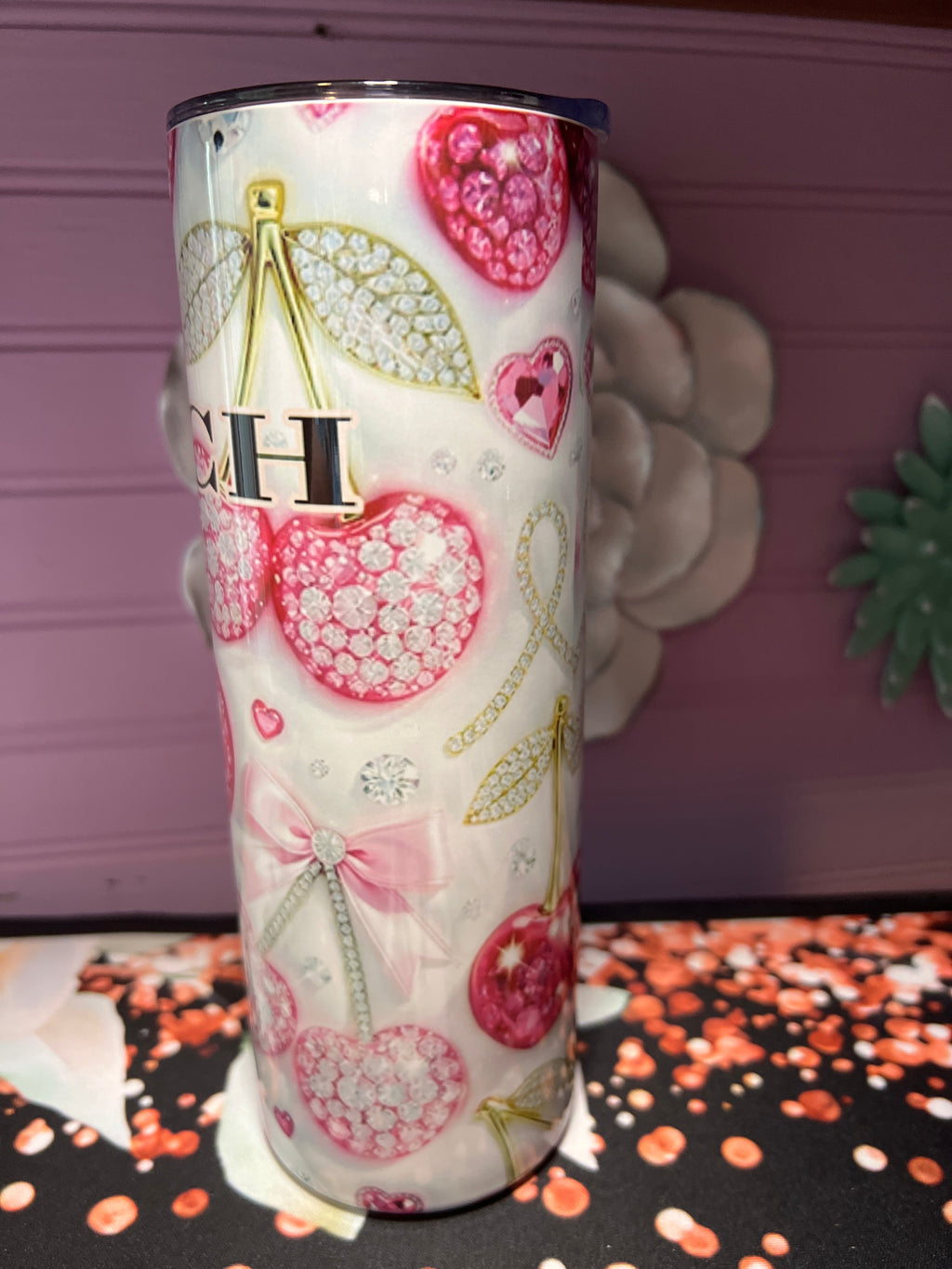 Coach tumbler 20 oz