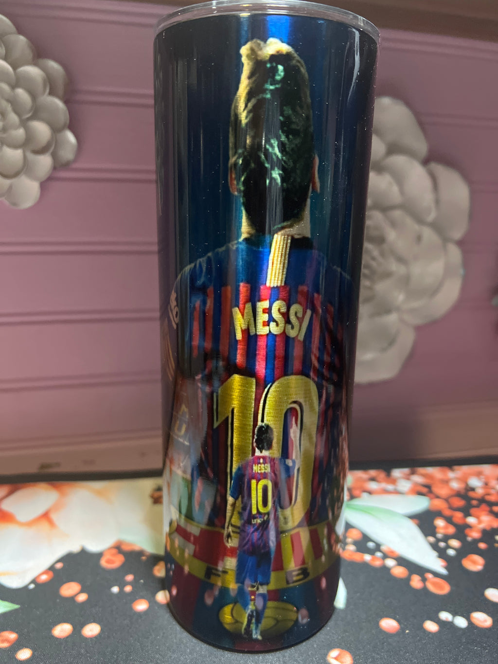 Messi tumbler 20 oz