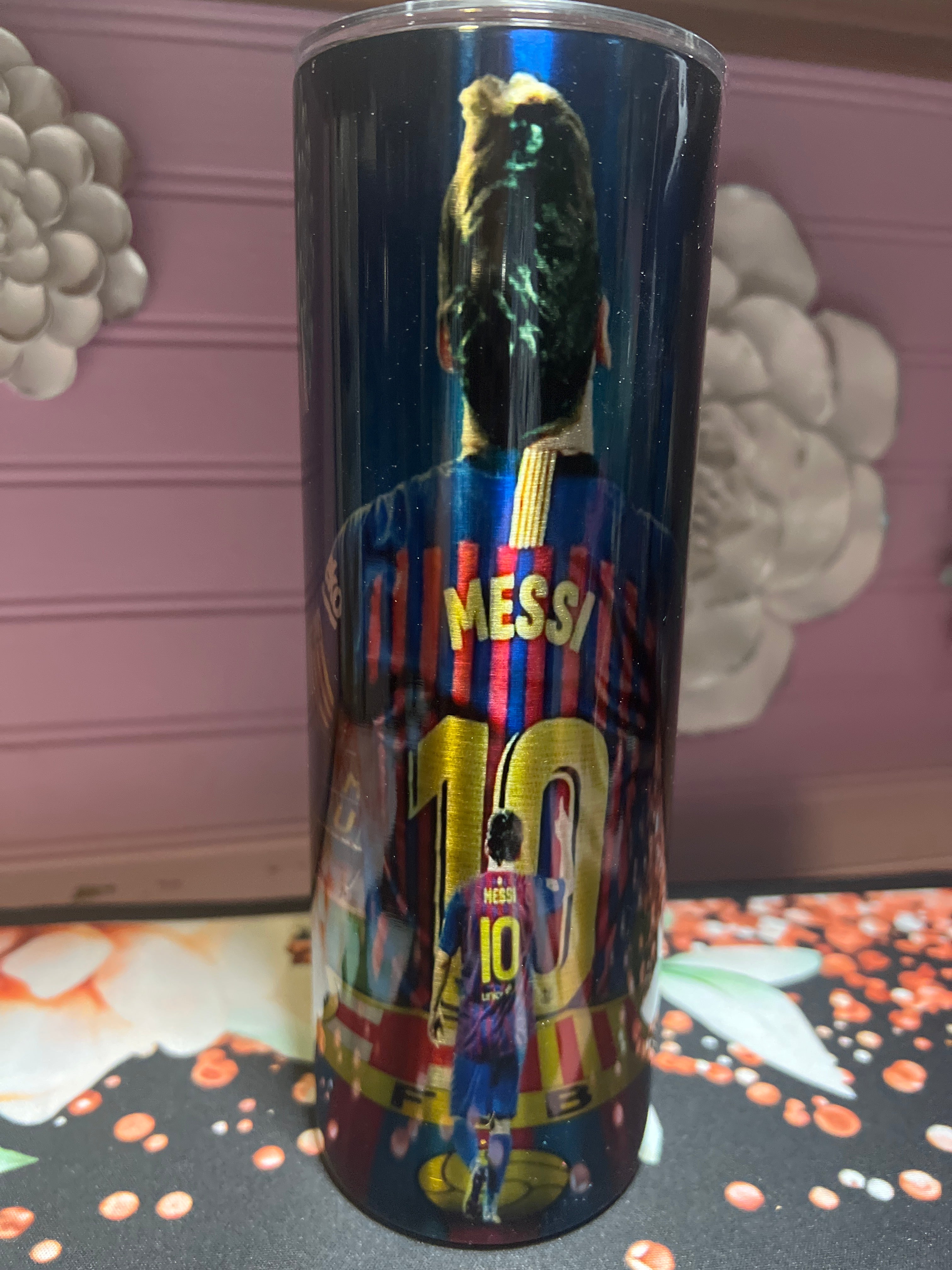 Messi tumbler 20 oz