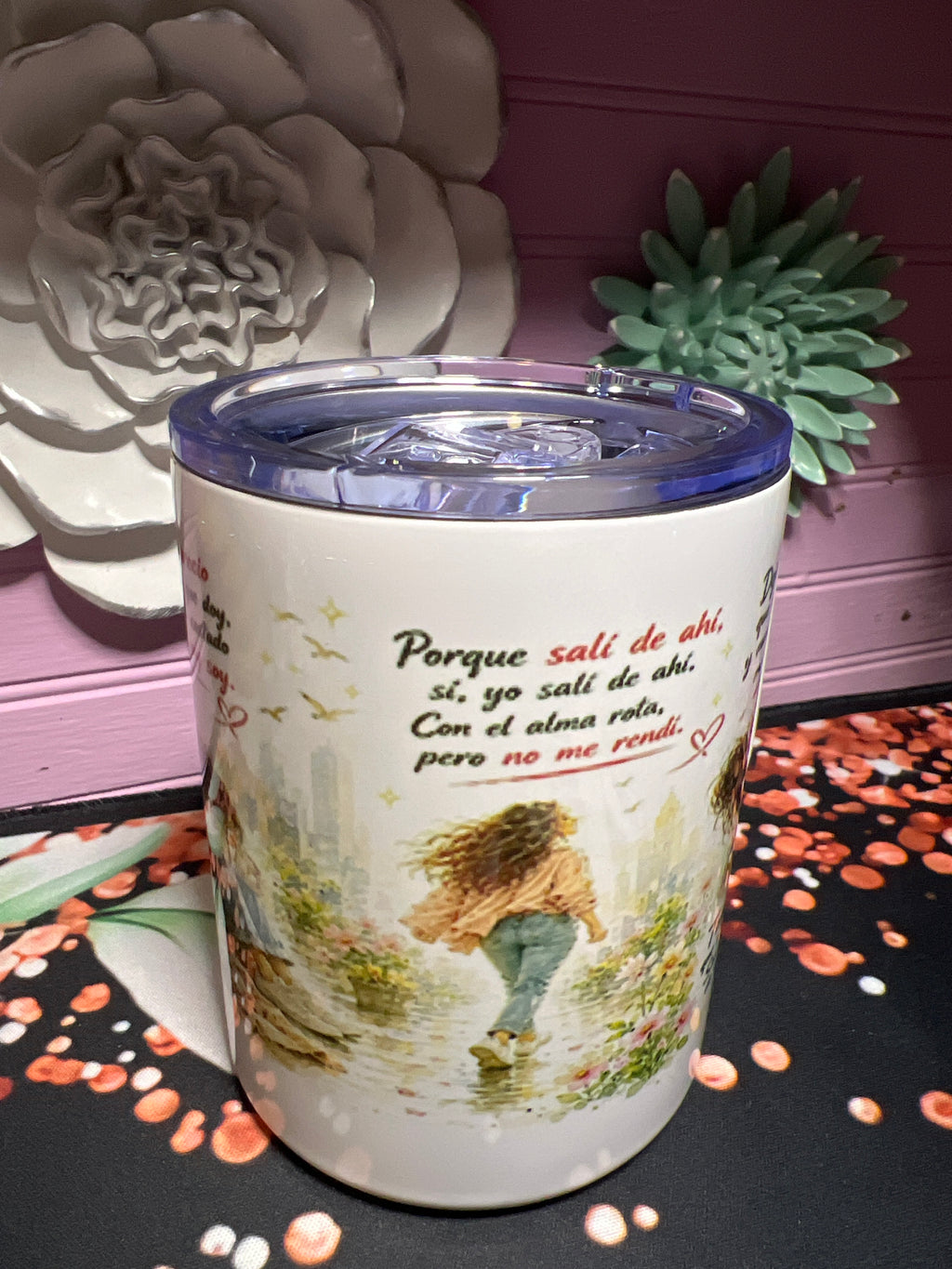 Salí de ahí taza 12 oz
