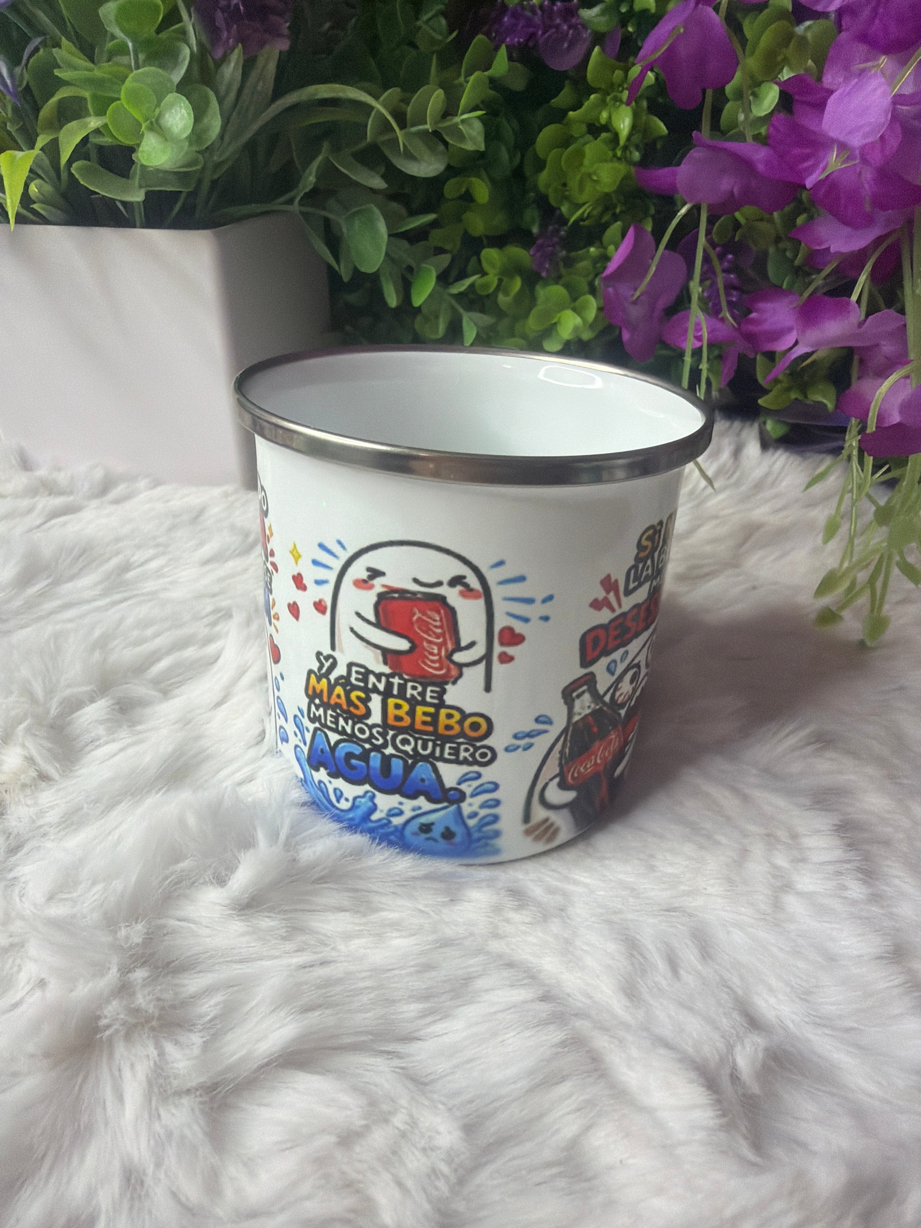 Coca taza de 12 oz