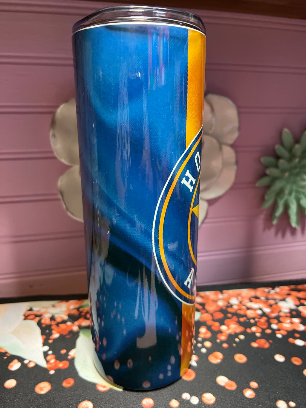 Houston Astros tumbler 20 oz 2 in 1