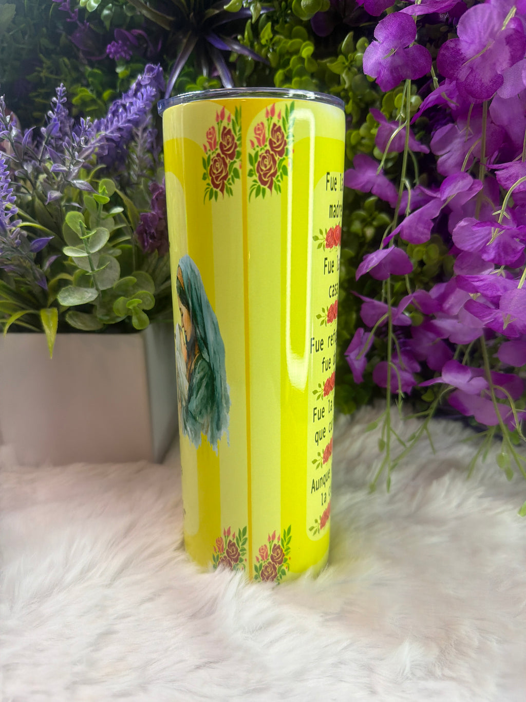 Sola se levantó tumbler 20 oz