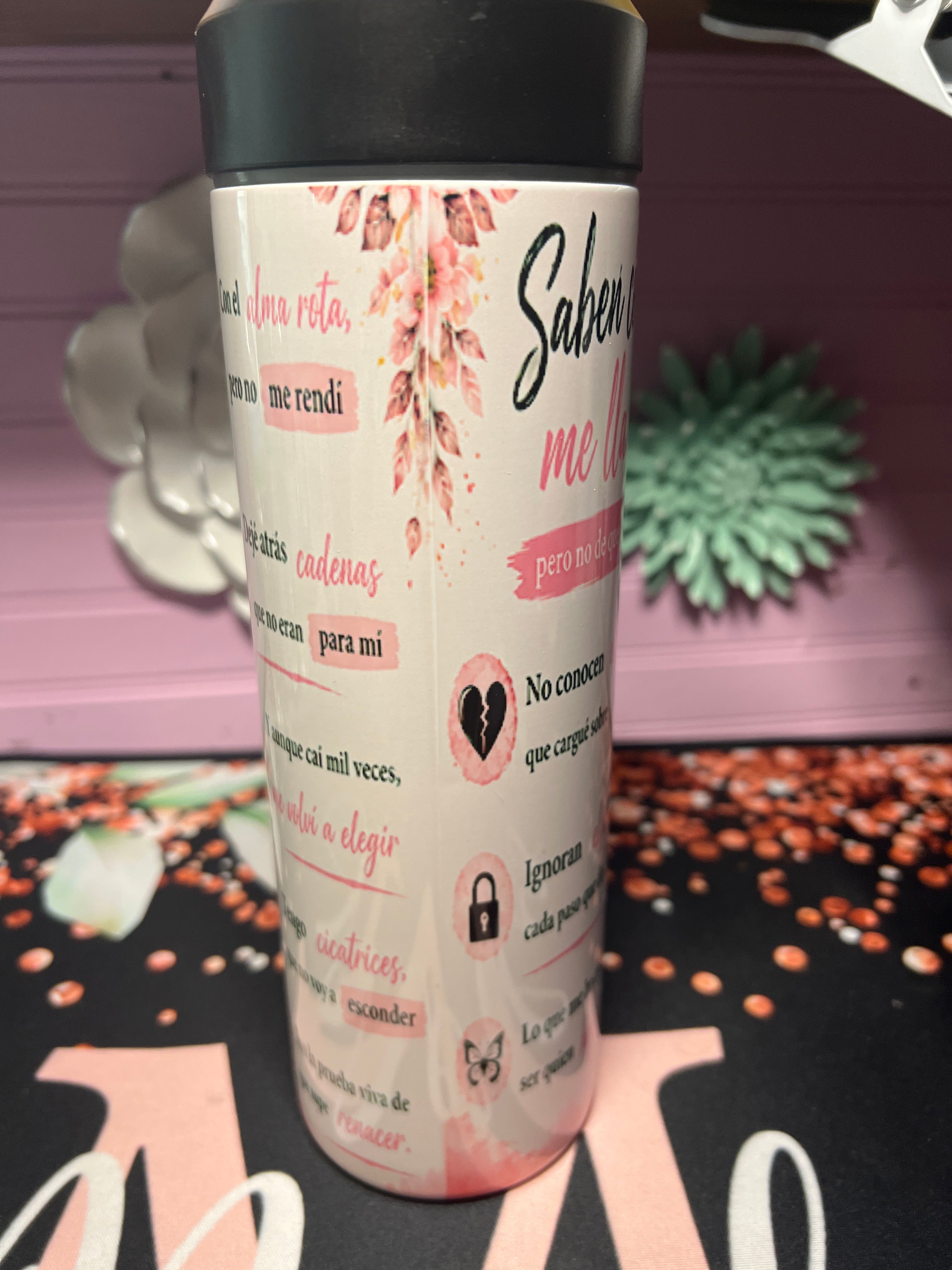 Salí de ahí tumbler 20 oz