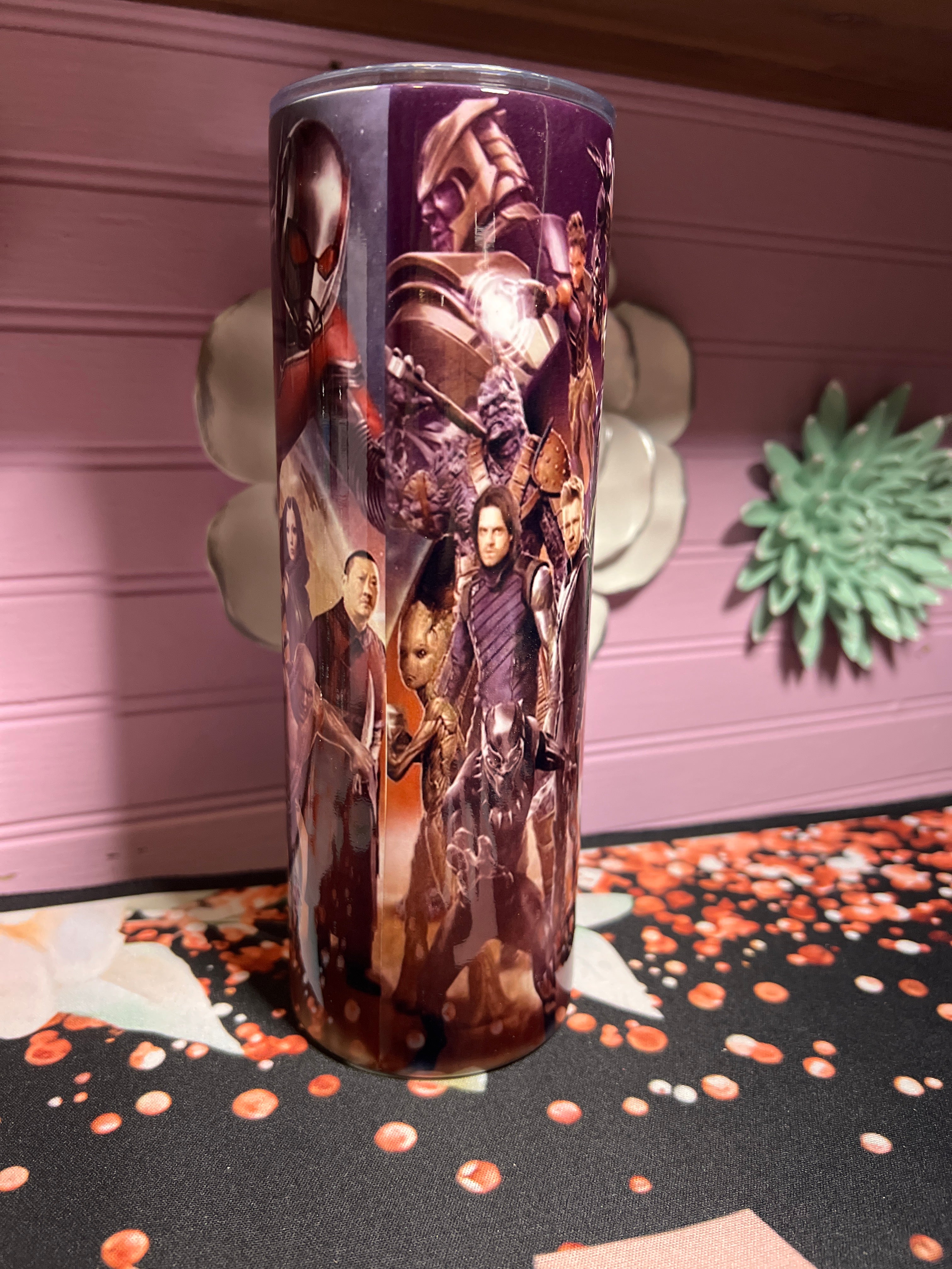 Tumbler 20oz Súper Héroes