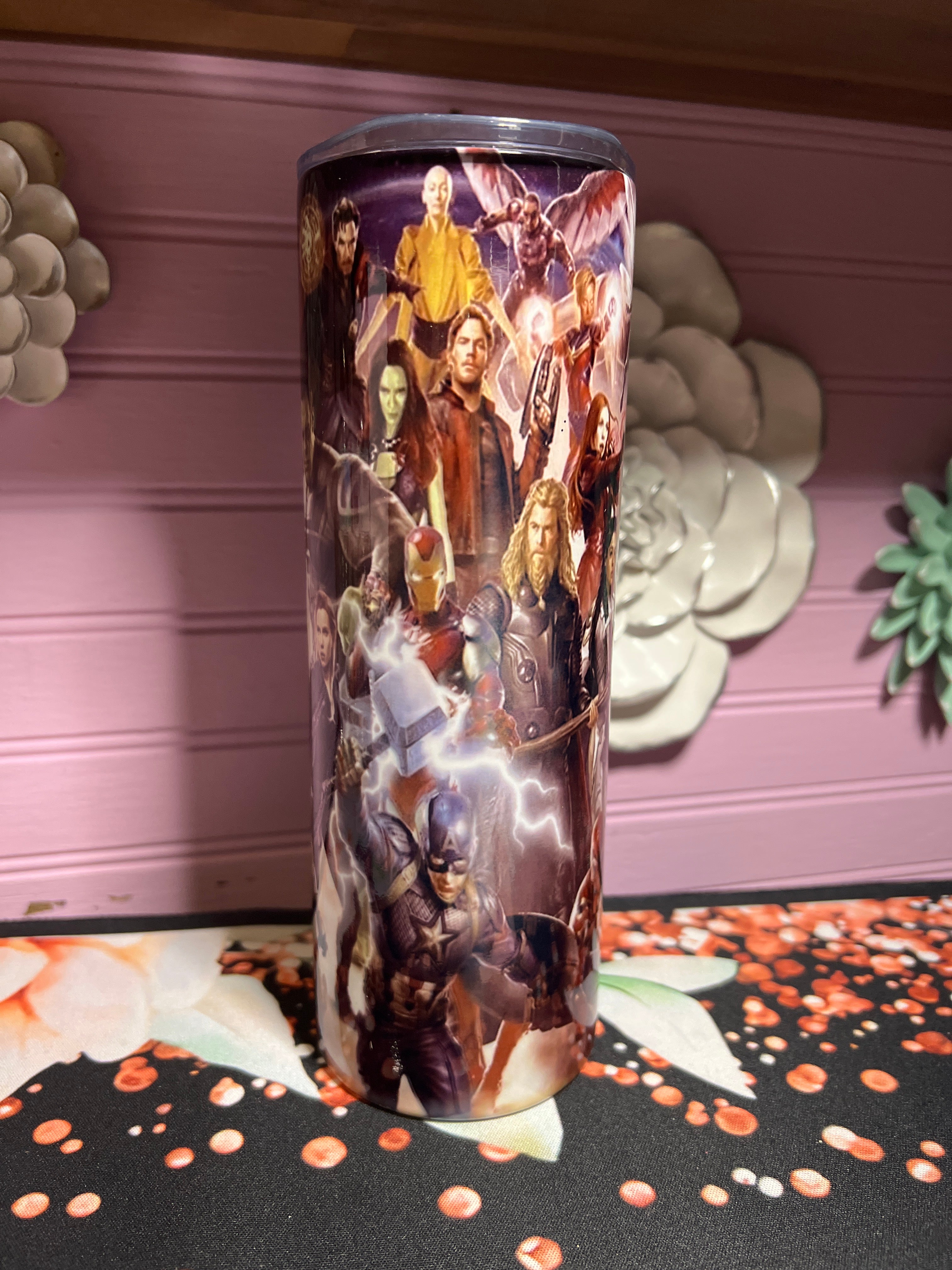 Tumbler 20oz Súper Héroes