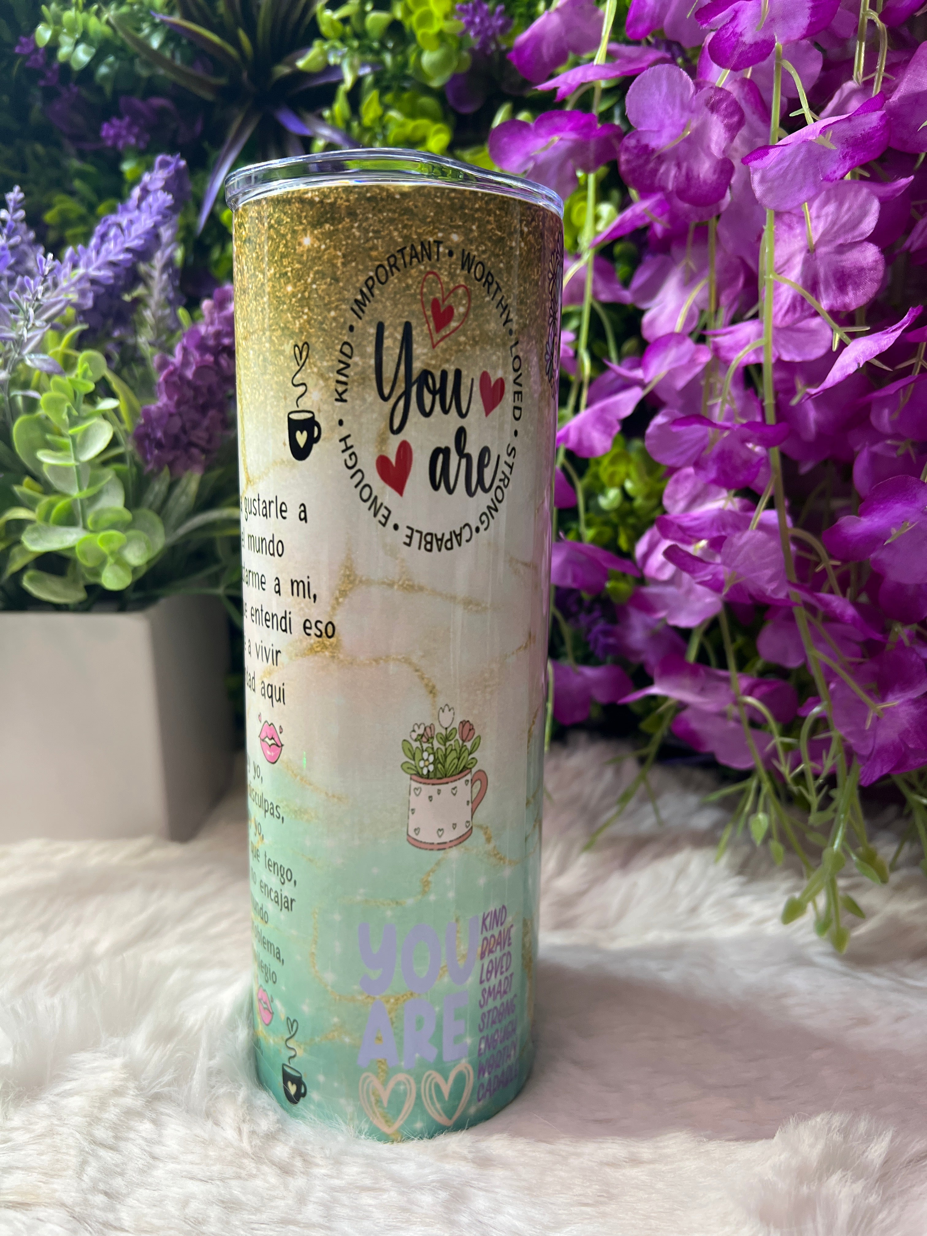 Así soy yo tumbler 20 oz