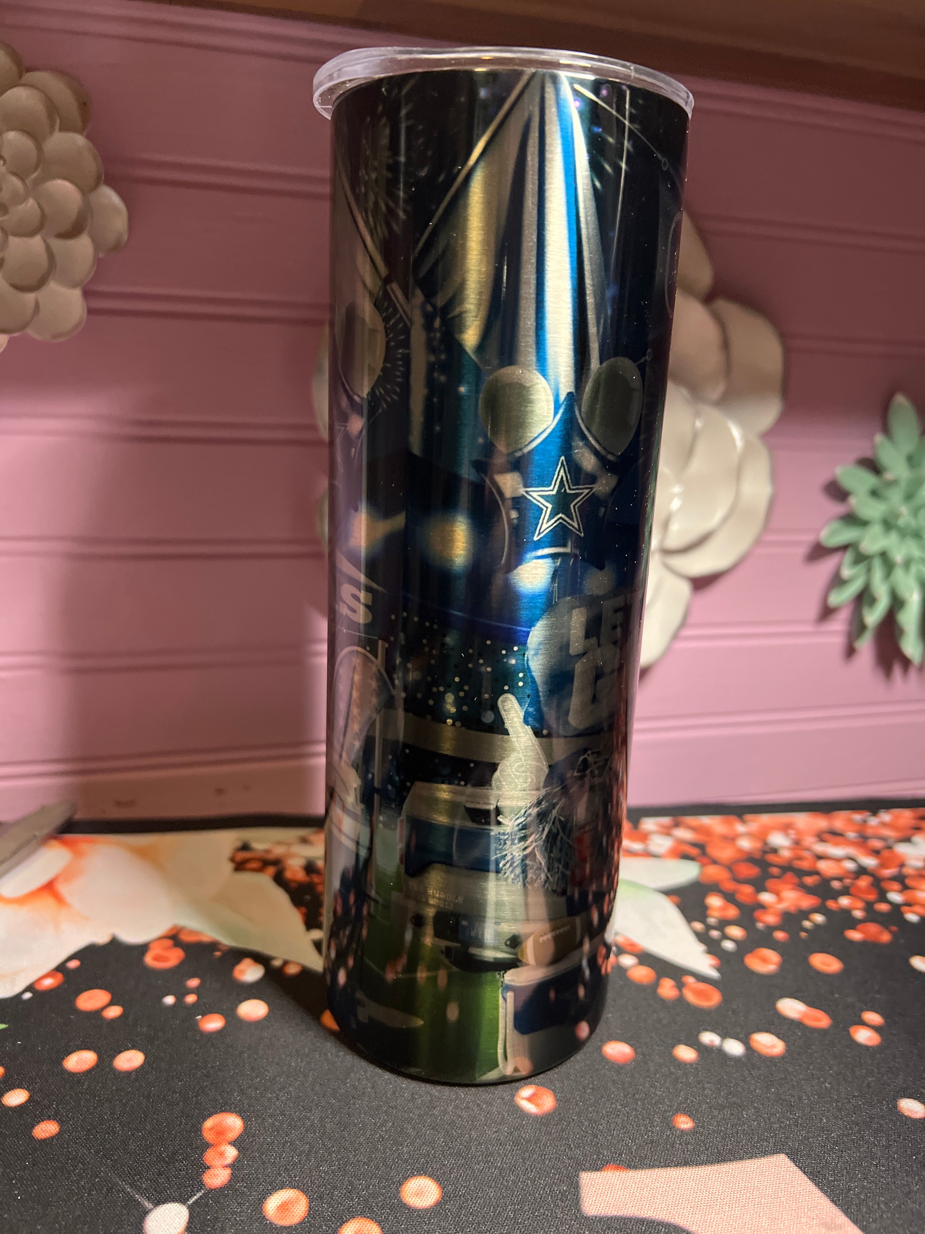 Cowboys acero inoxidable tumbler 20oz