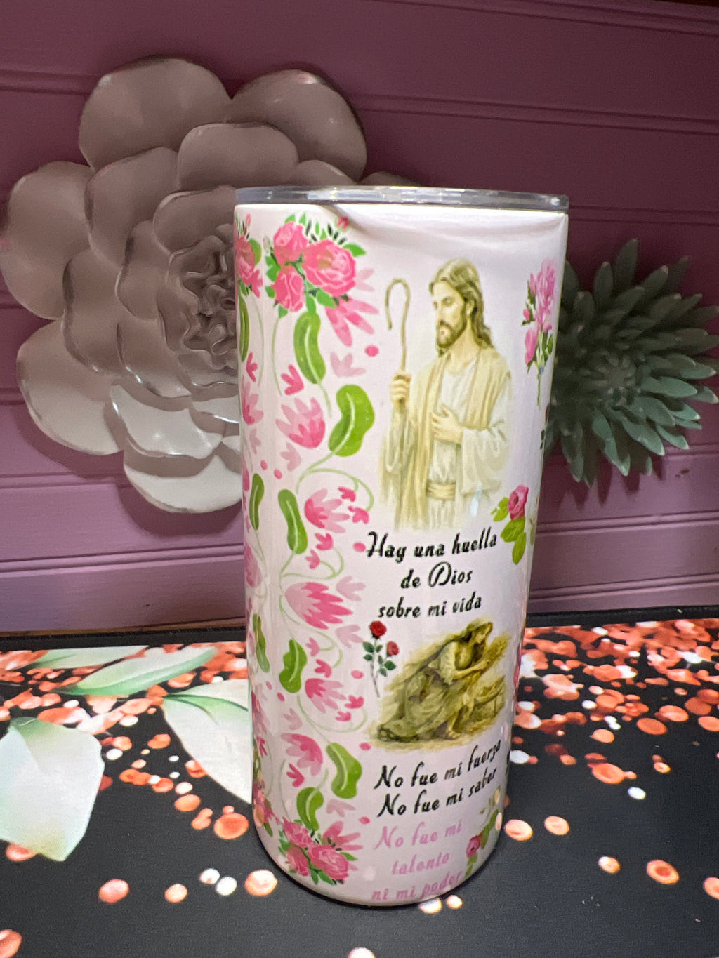 El deseo de Dios tumbler 15 oz