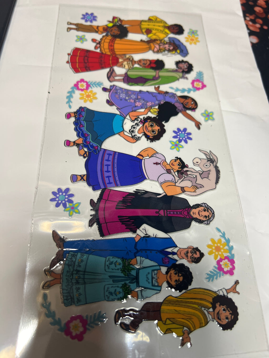 Encanto stickers UV DTF