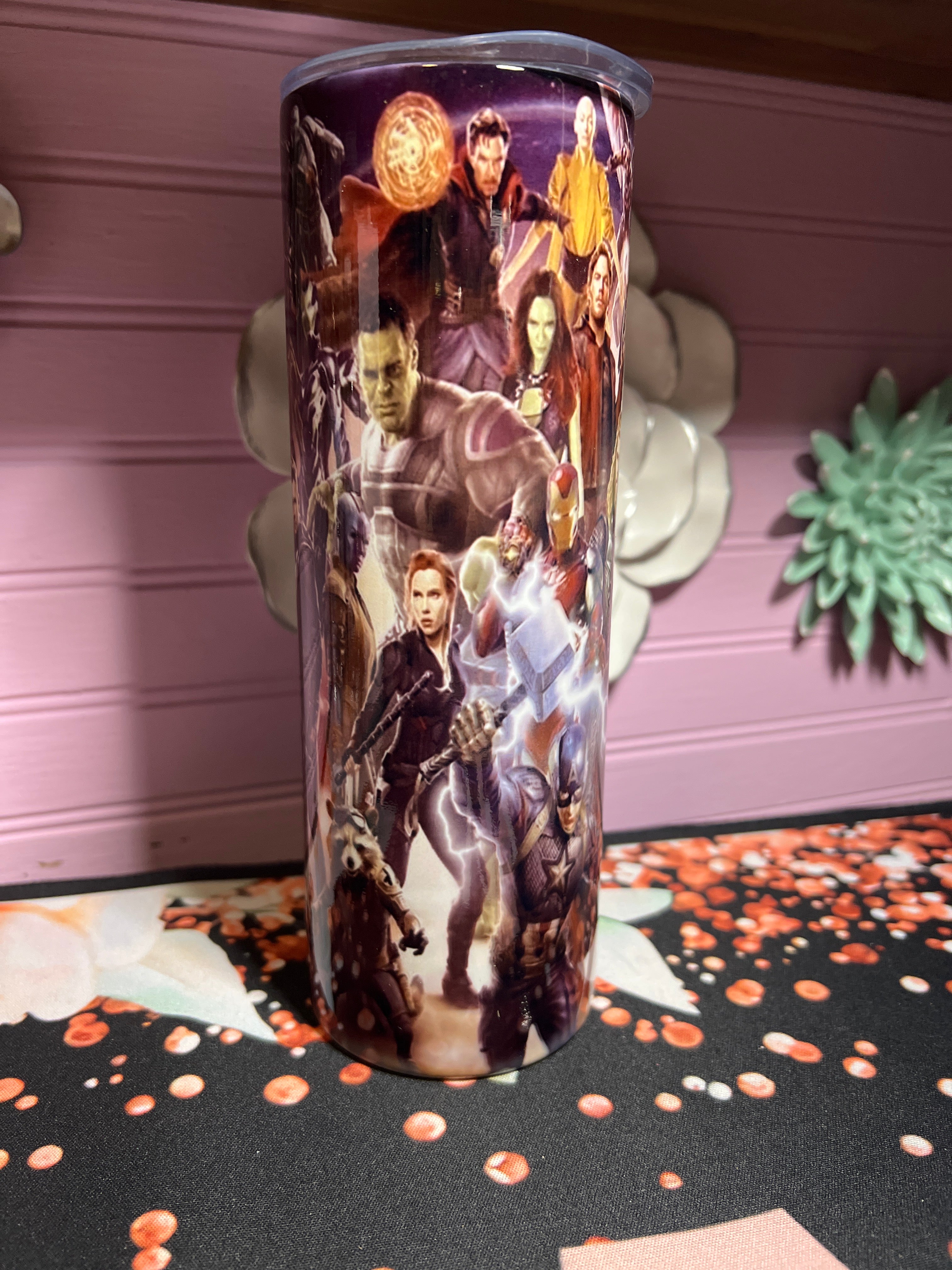 Tumbler 20oz Súper Héroes