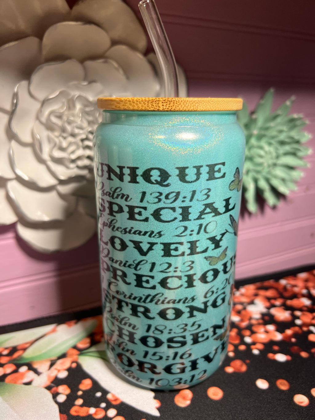 Glass cup 16 oz