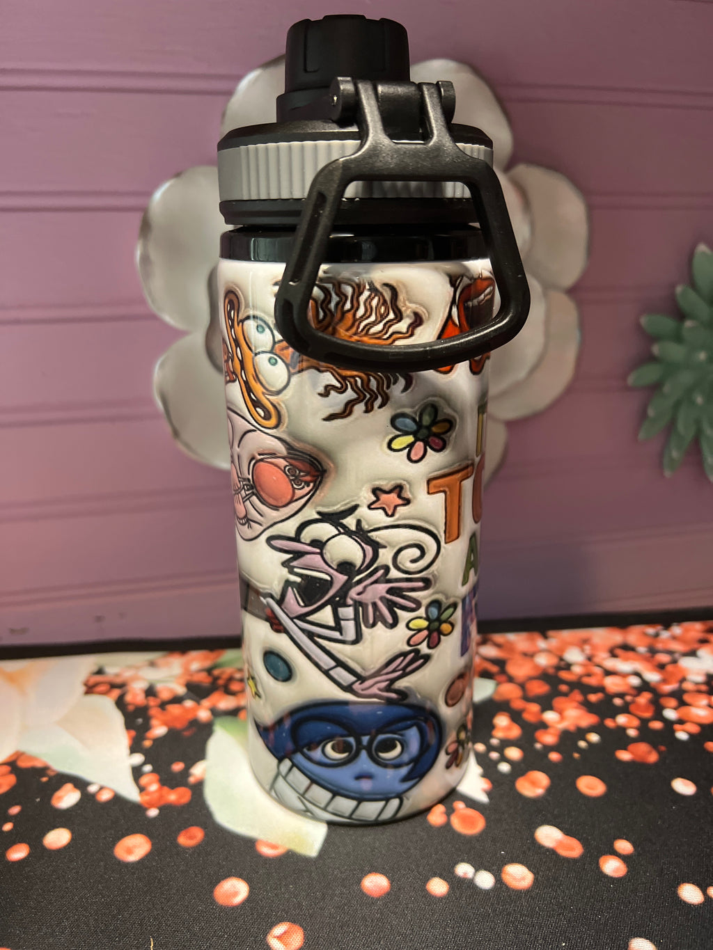 3D It’s ok To Feel All The  Feels tumbler 20oz