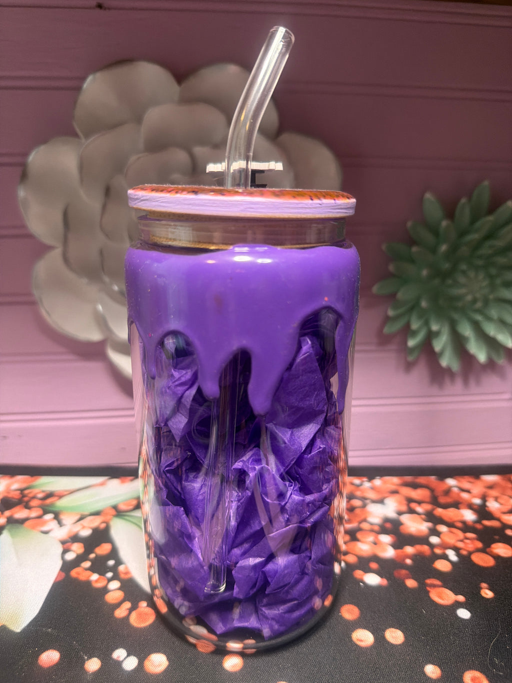 Hello kitty-Peso Pluma glass cup 16 oz