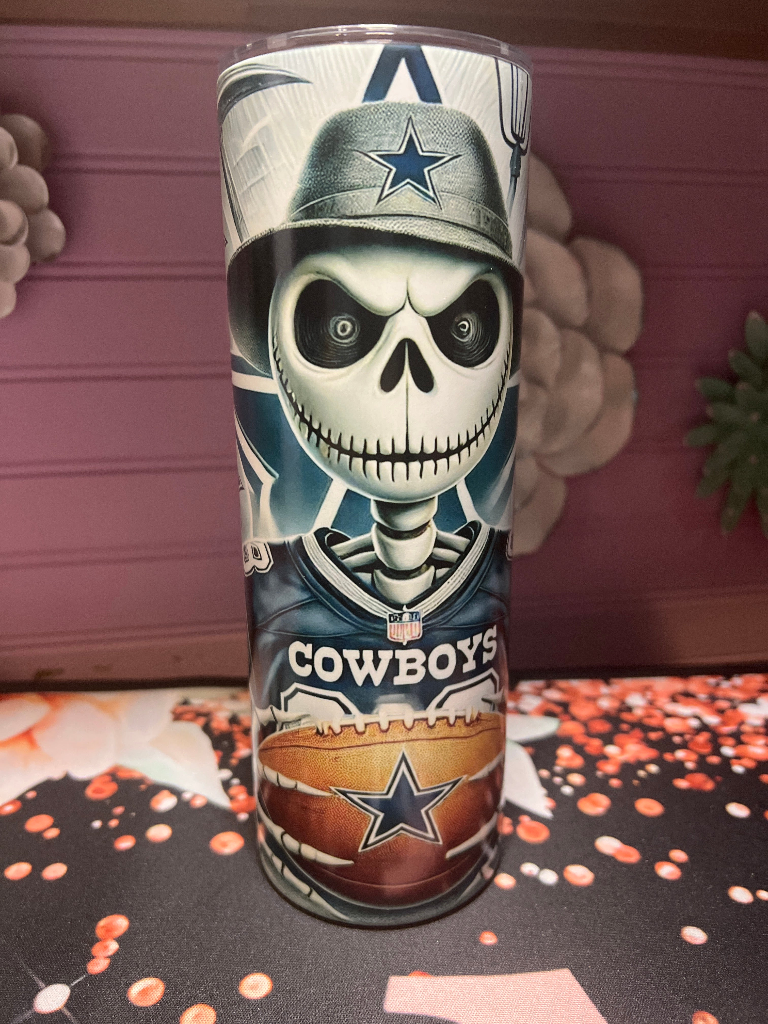 Cowboys tumbler 20oz