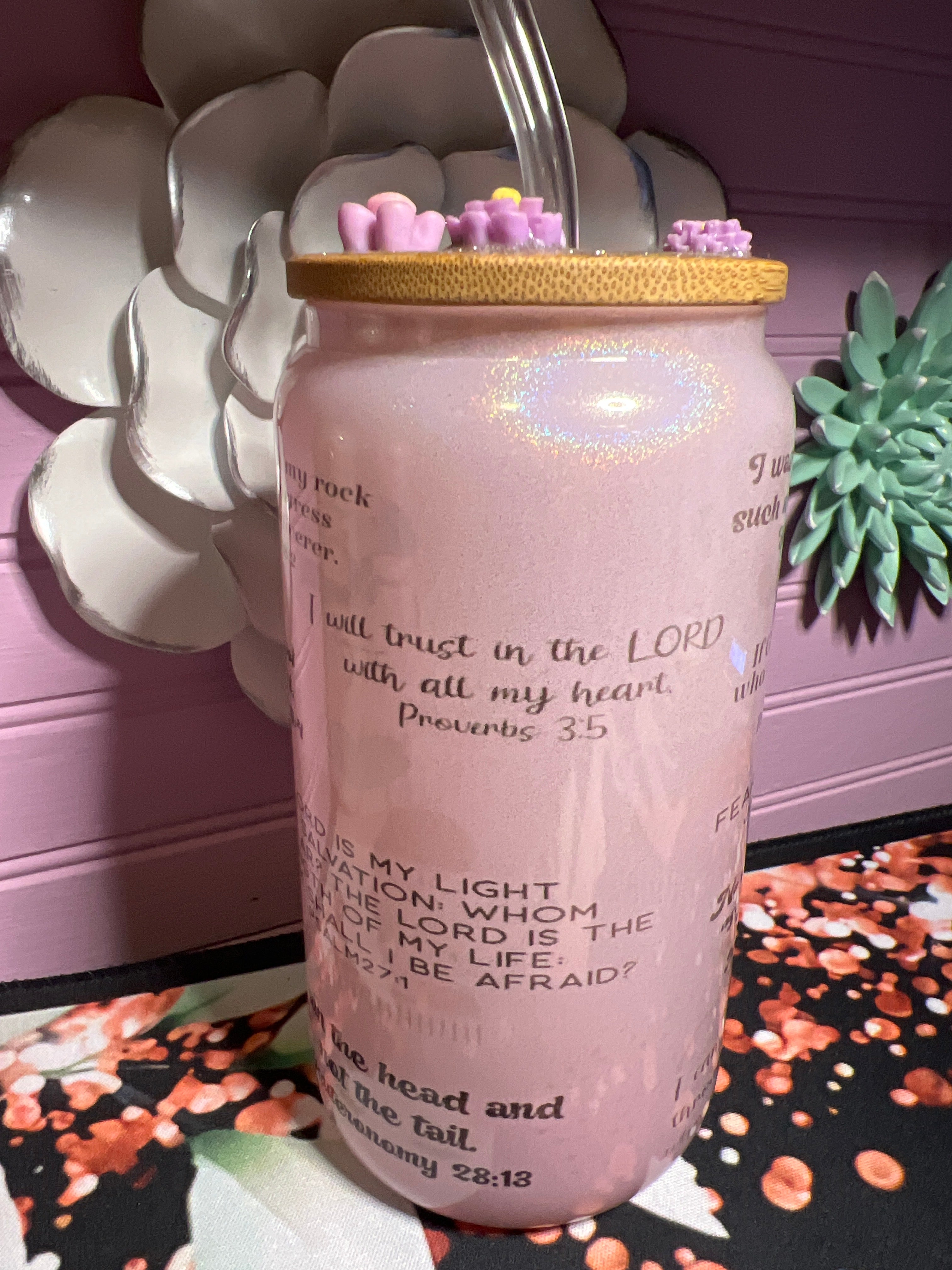Glass cup 16oz