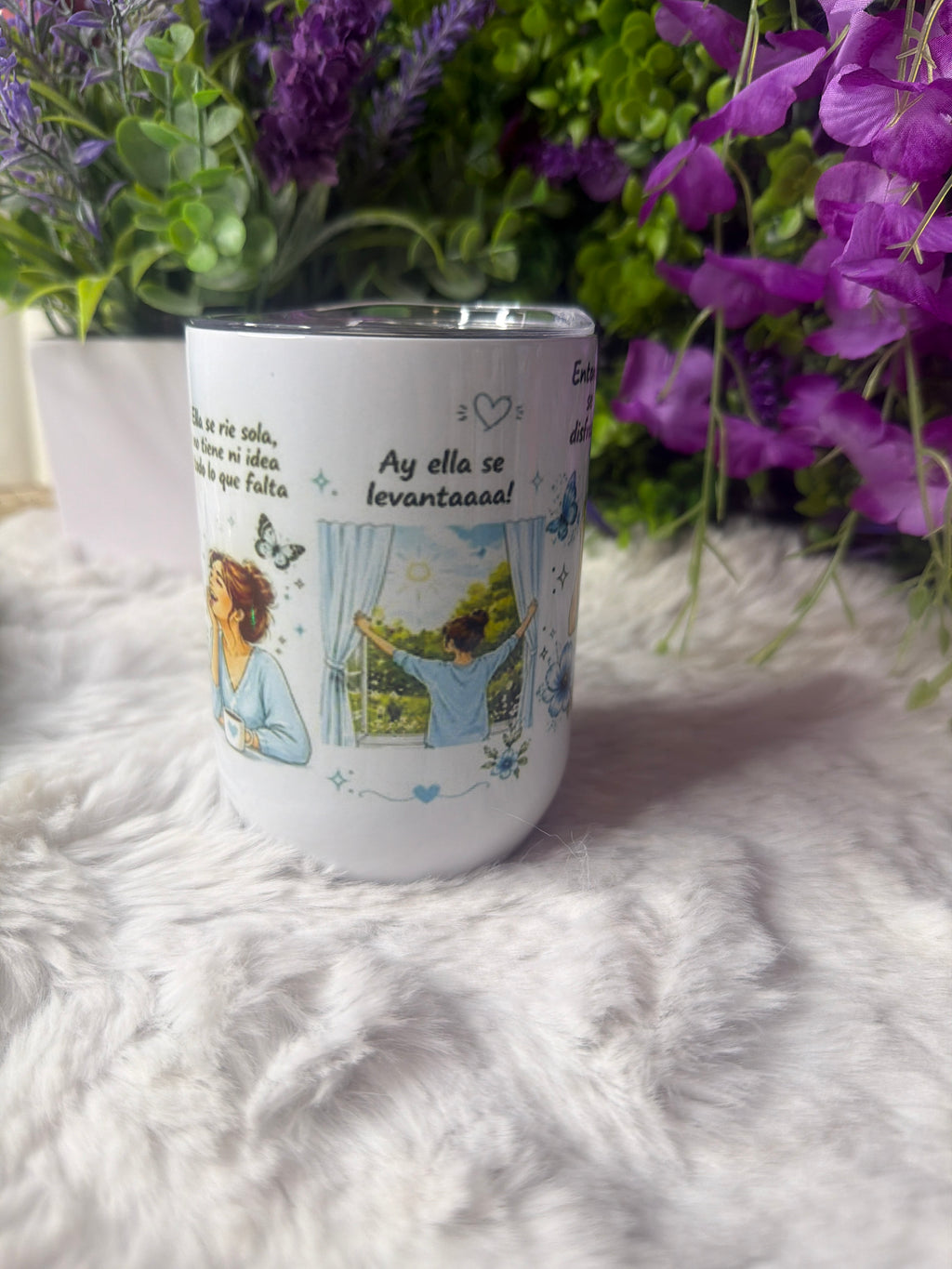 À la niña que fui cup 12 oz