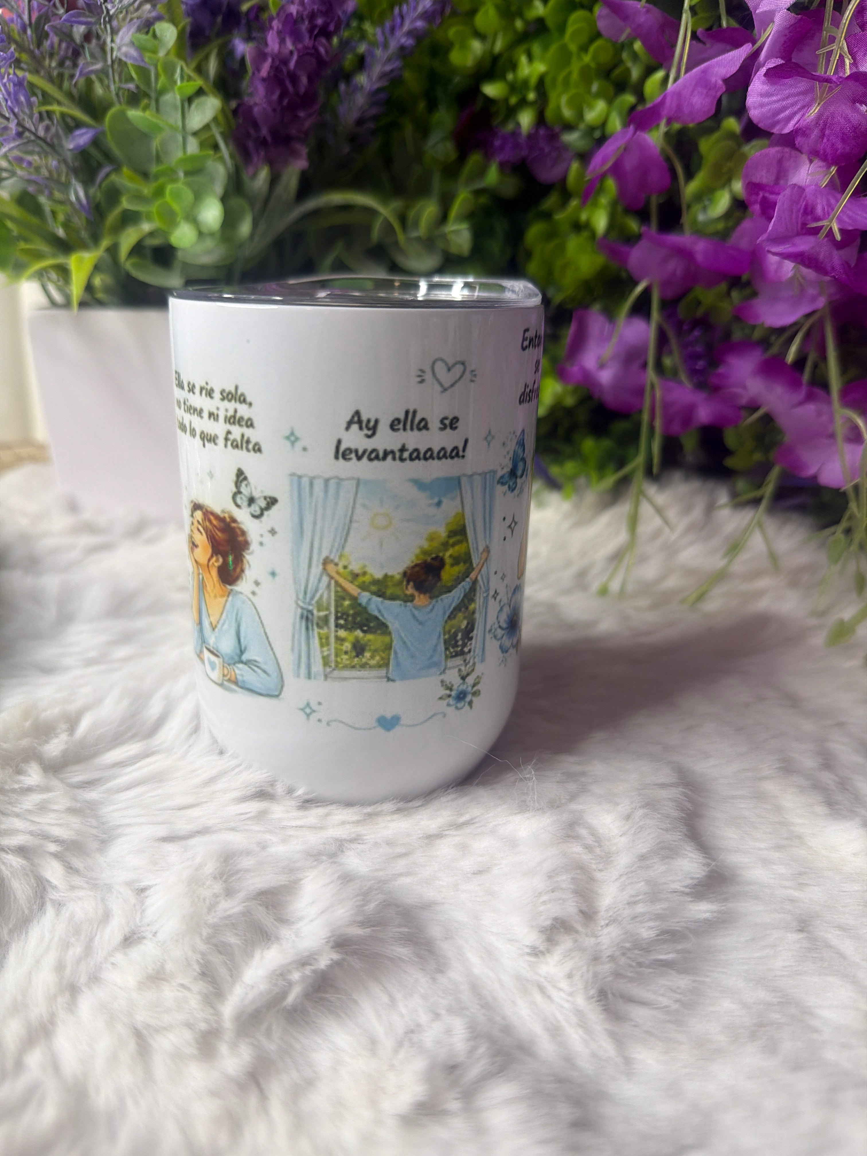 À la niña que fui cup 12 oz