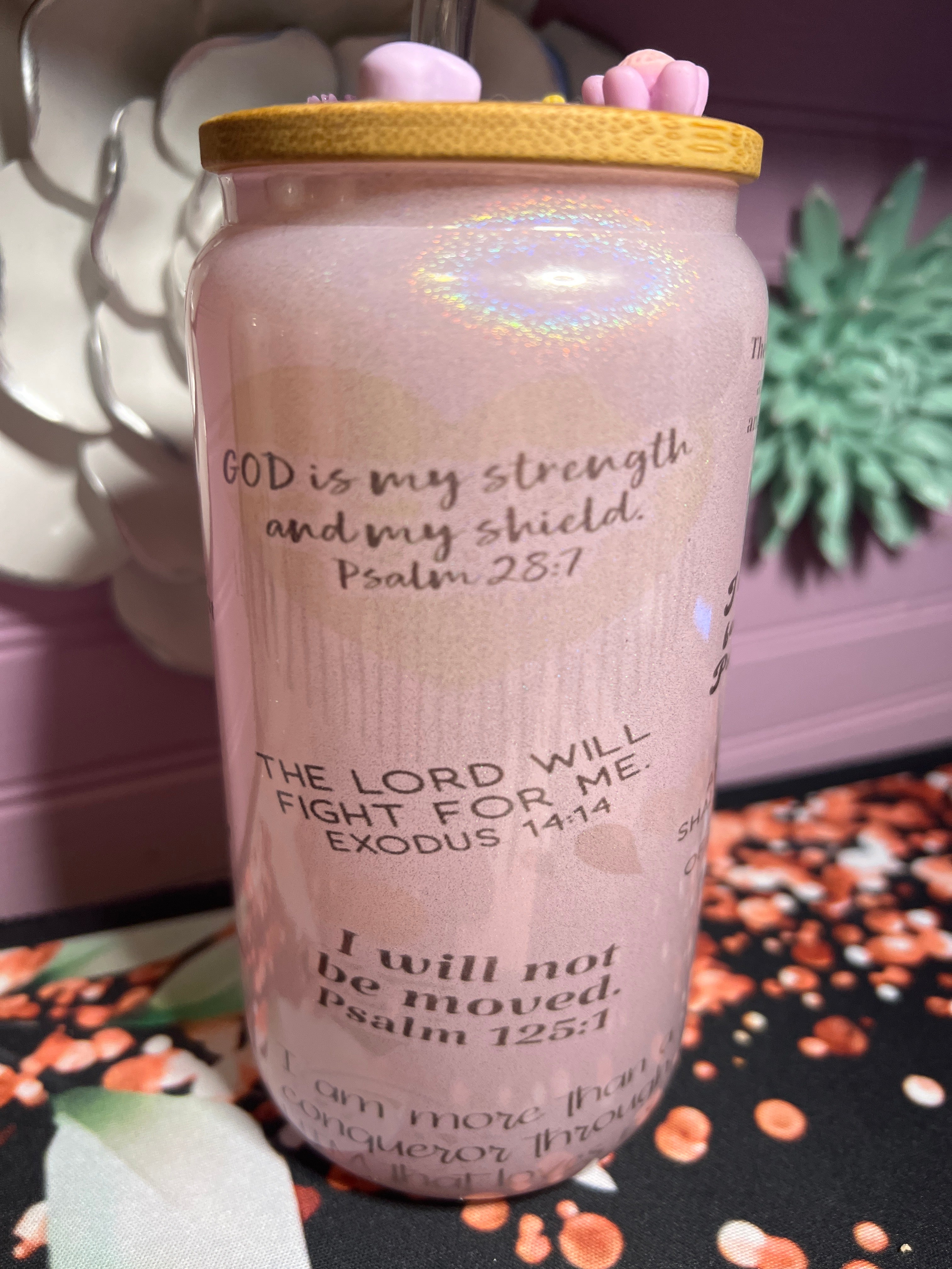 Glass cup 16oz