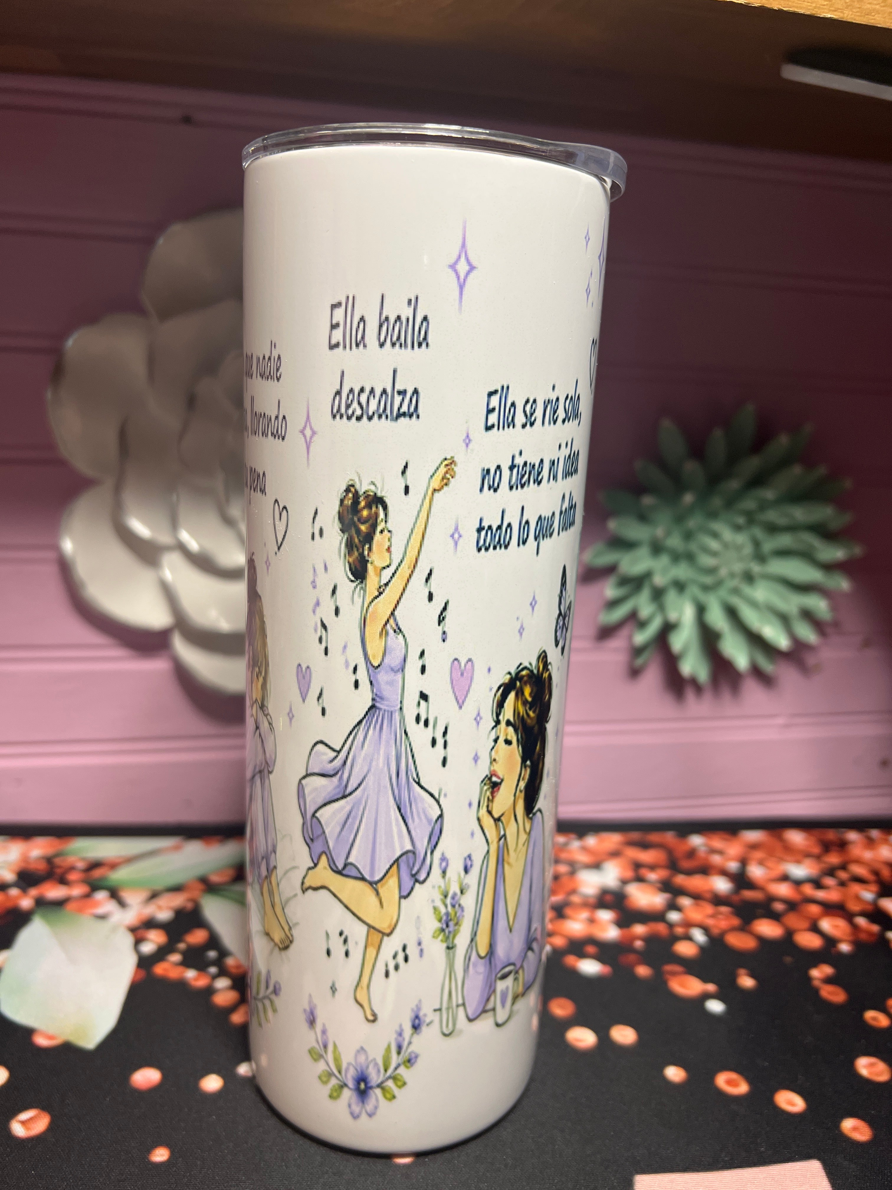 À la niña que fui tumbler 20 oz