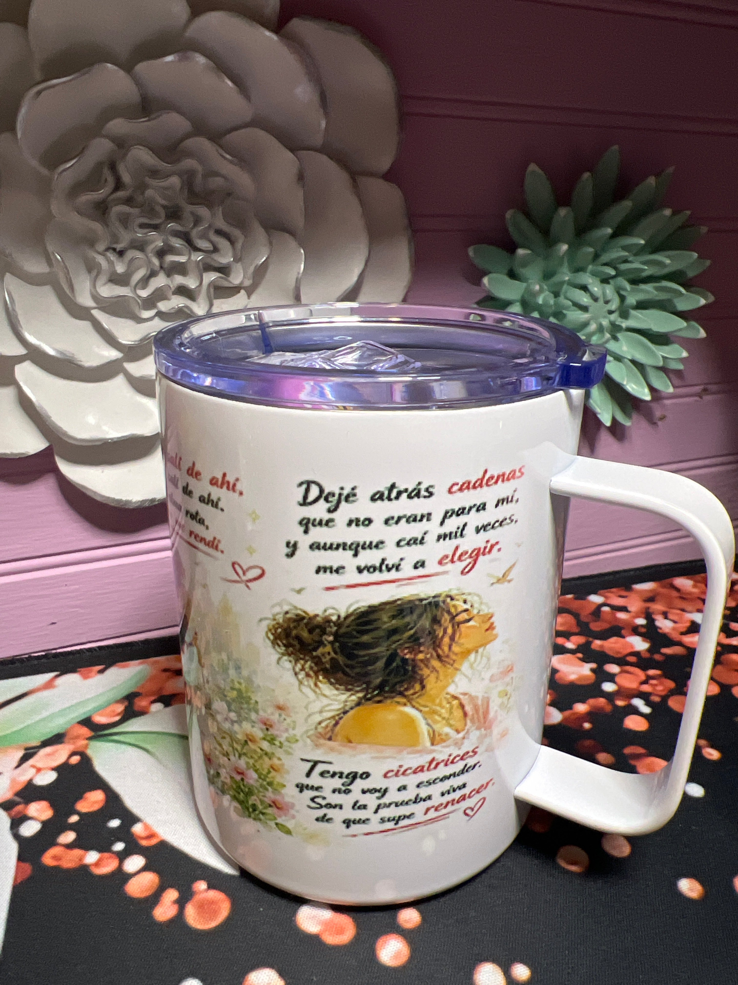 Salí de ahí taza 12 oz