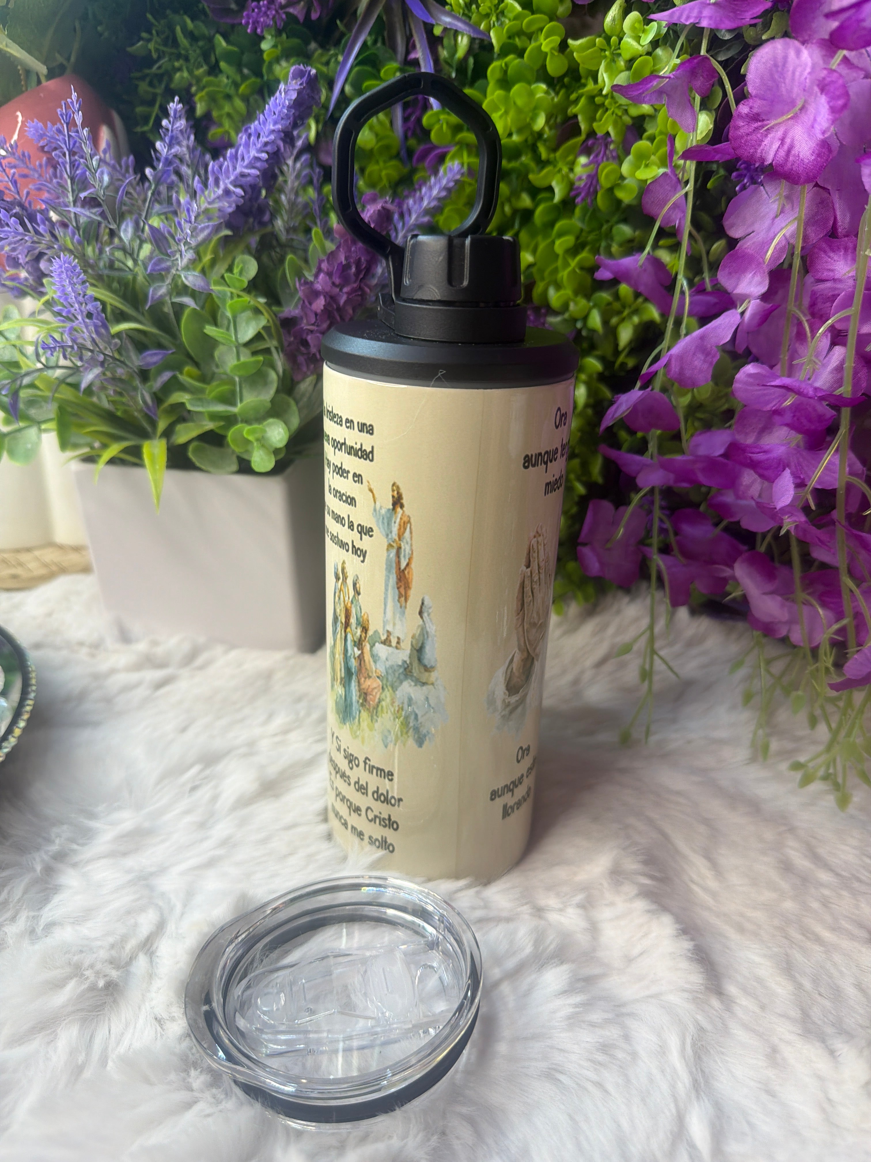 Hay poder en la oración tumbler 15 oz 2 in 1