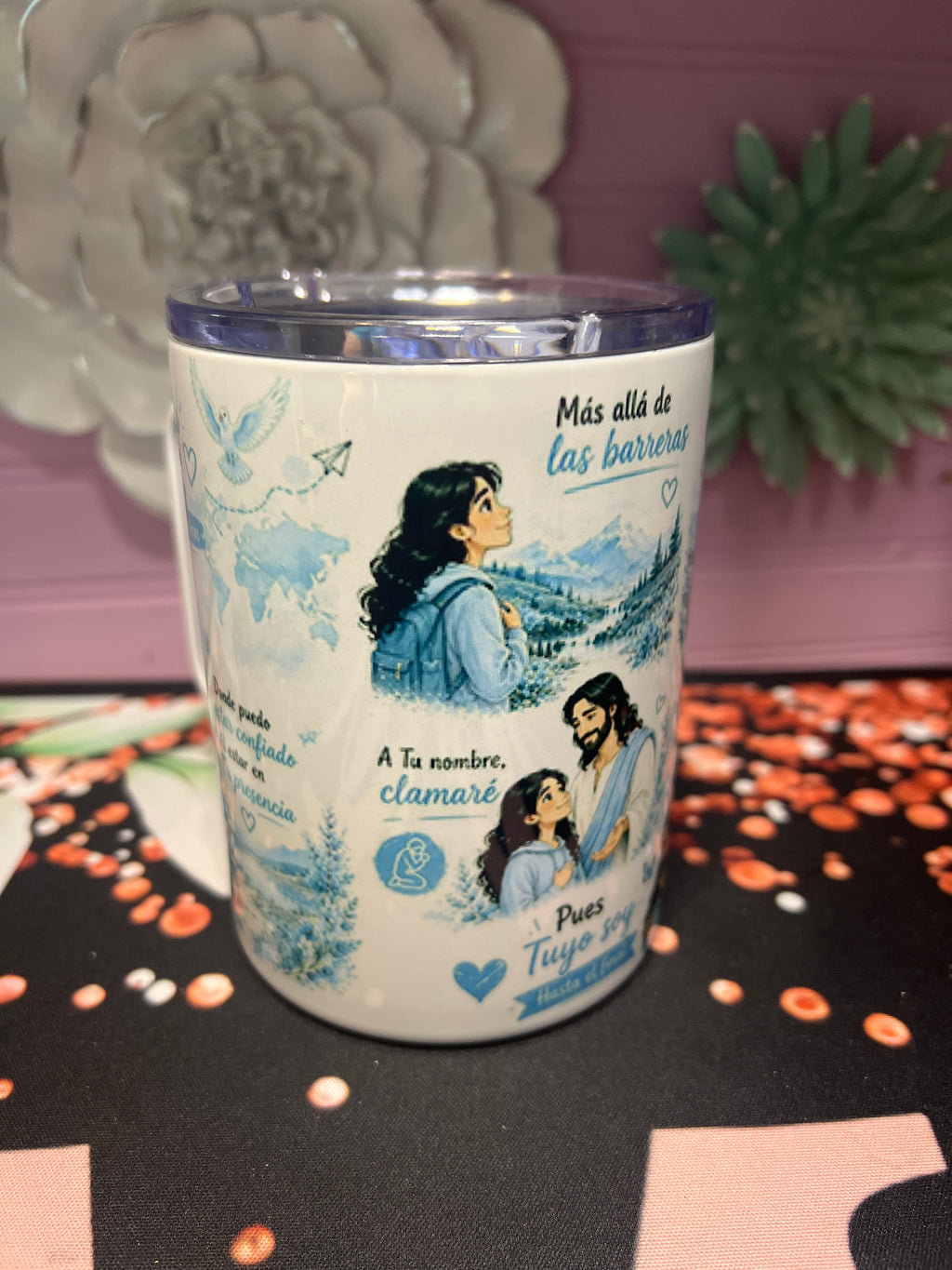 Que tu espíritu me guíe taza 12 oz