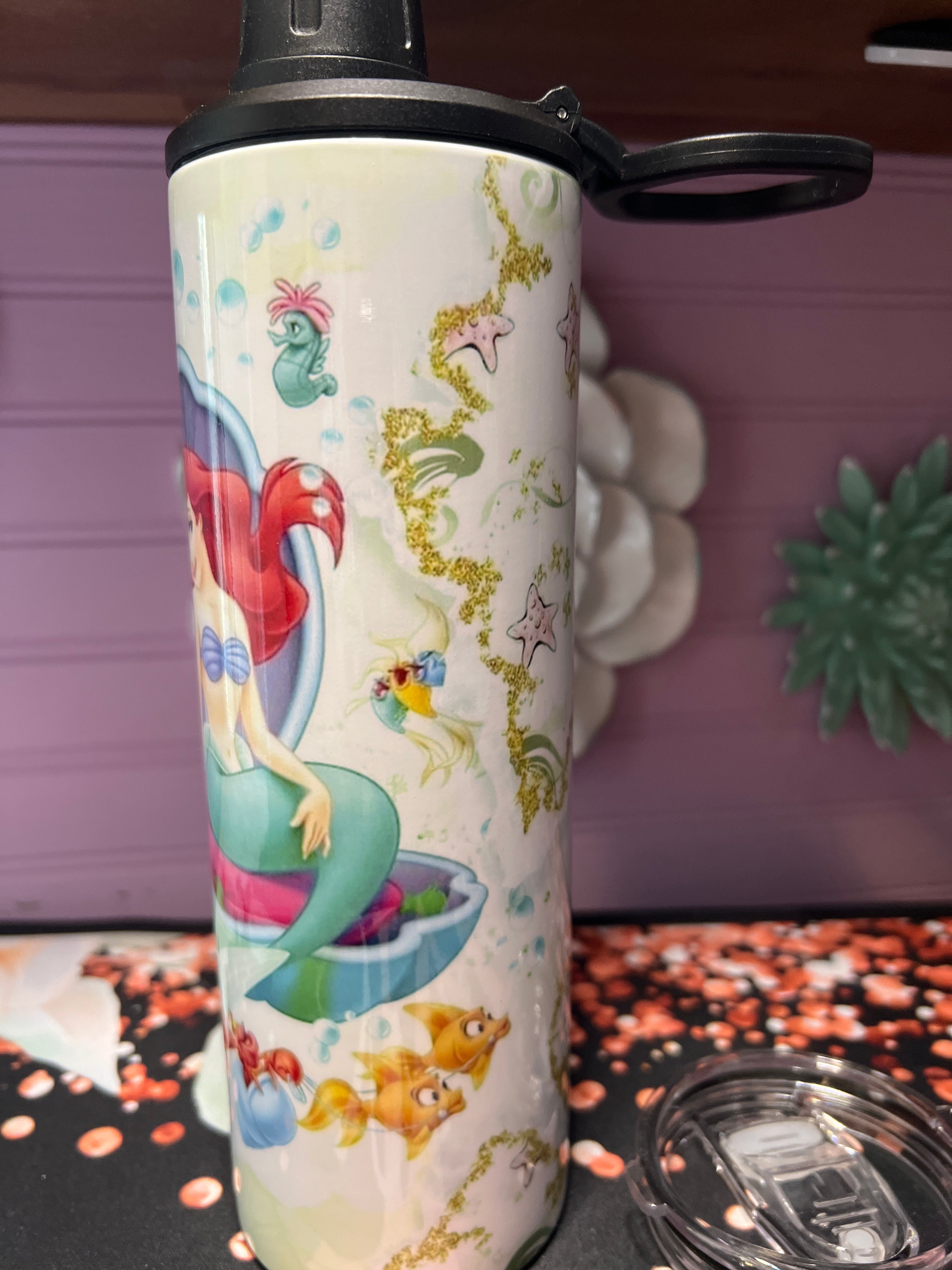 Ariel tumbler 20 oz 2 in 1