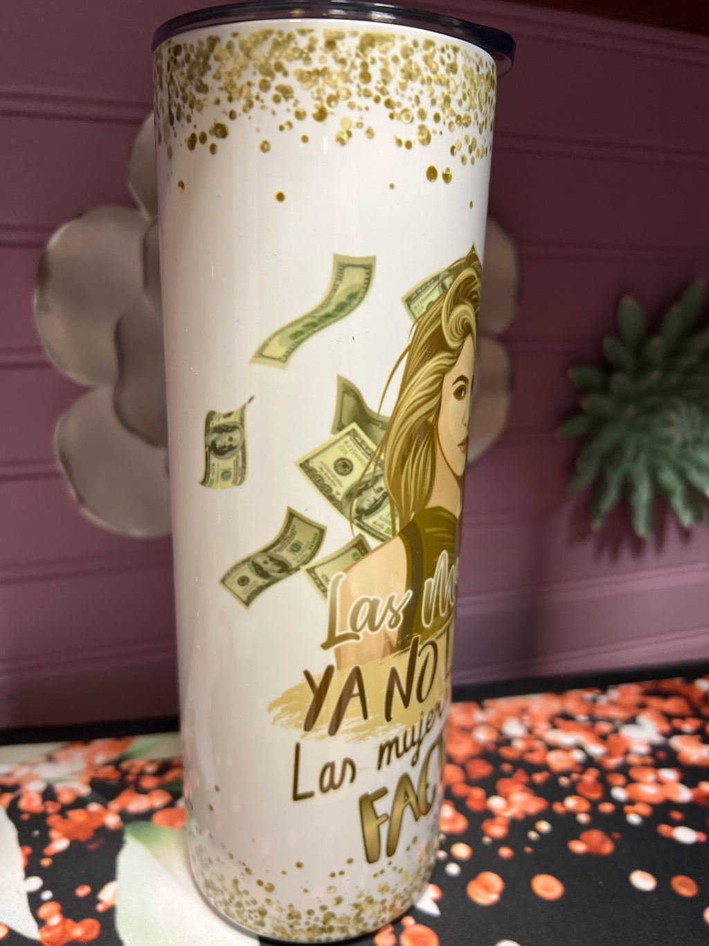 Las mujeres ya no lloran las mujeres facturan tumbler 20 oz