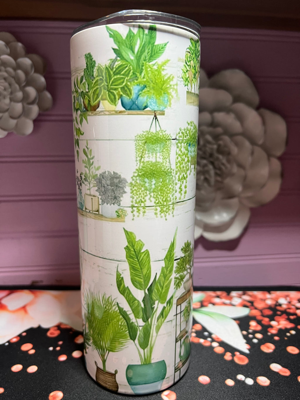 Tumbler 20 oz. Grazy plant lady tumbler